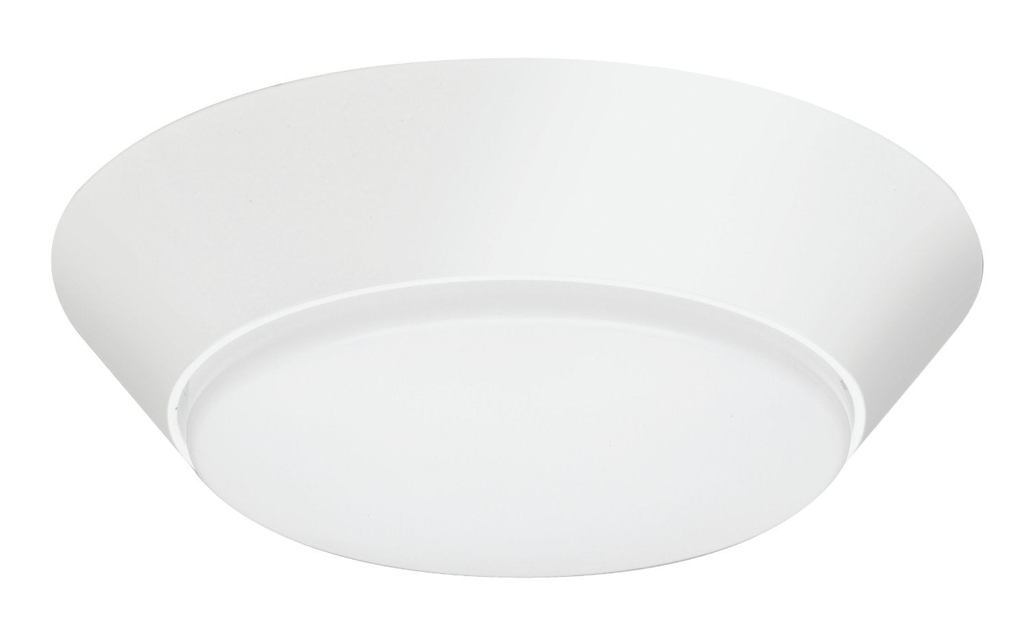 Lithonia Lighting 13in Round LED Flush Mount Ceiling Light, Dimmable, Wet Listed, White, Alloy Steel, Model FMML 13 830 WL