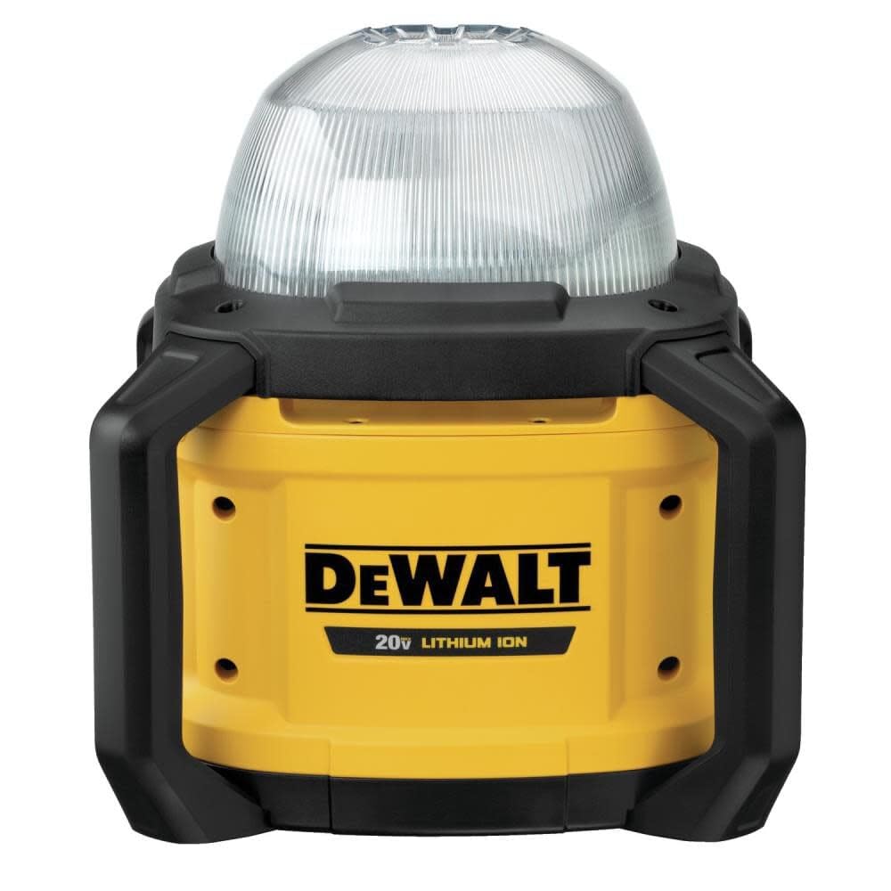 DEWALT 20V MAX LED Work Light, Compact and Portable, Weather and Dust Resistant, Cordless (DCL074)