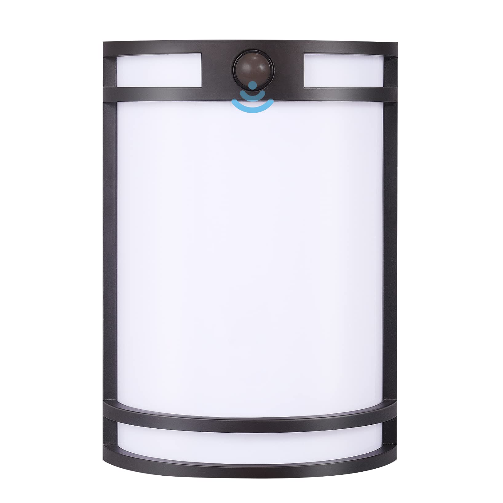 CLOUDY BAY Motion Sensor LED Wall Light, 120V 15W 1000LM, 3000K/4000K/5000K, 7inch, Oil-Rub