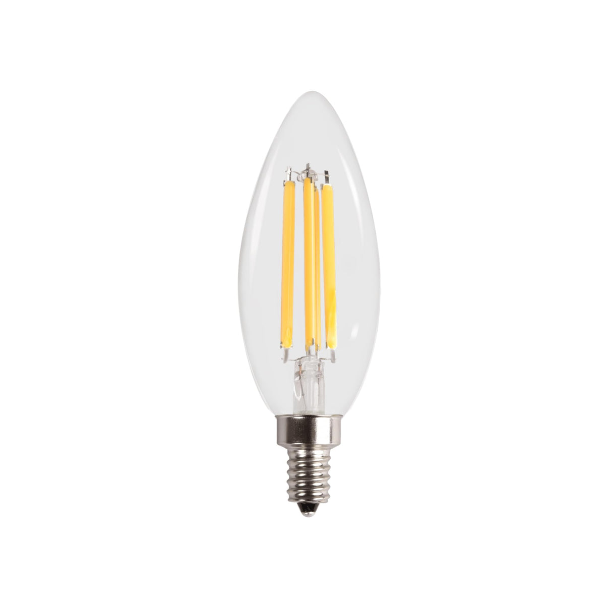 Goodlite C32 Led Chandelier Bulb, Torpedo Tip, 8W (100W Equal), Dimmable, 1050 Lumens, Soft White 2700K, 15K Hours, Eco-Friendly