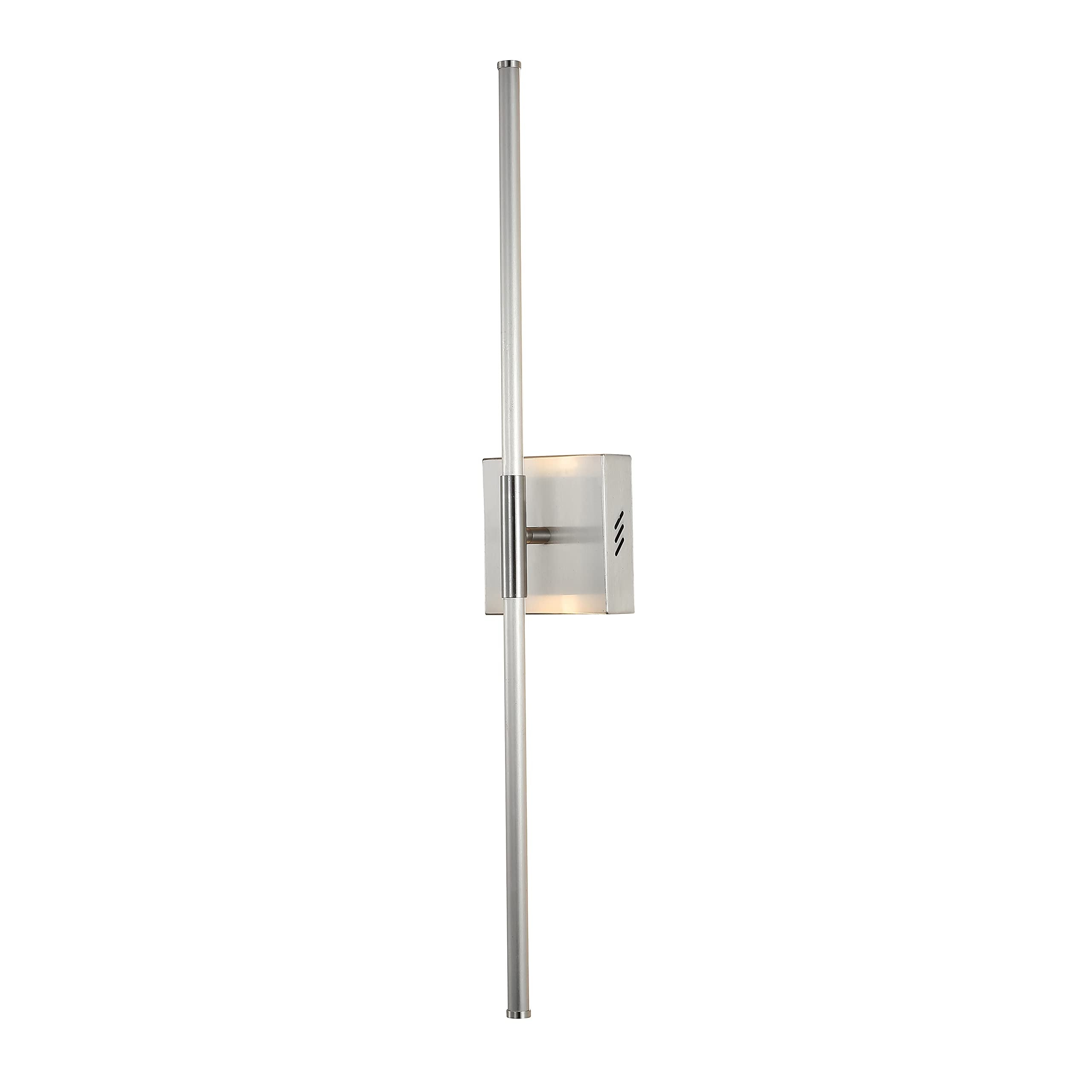 Jonathan Y Jyl7022E Makena 28'' Dimmable Integrated Led Modern Metal Wall Sconce Minimalistic Contemporary 3000K 10W Bulbs Entry