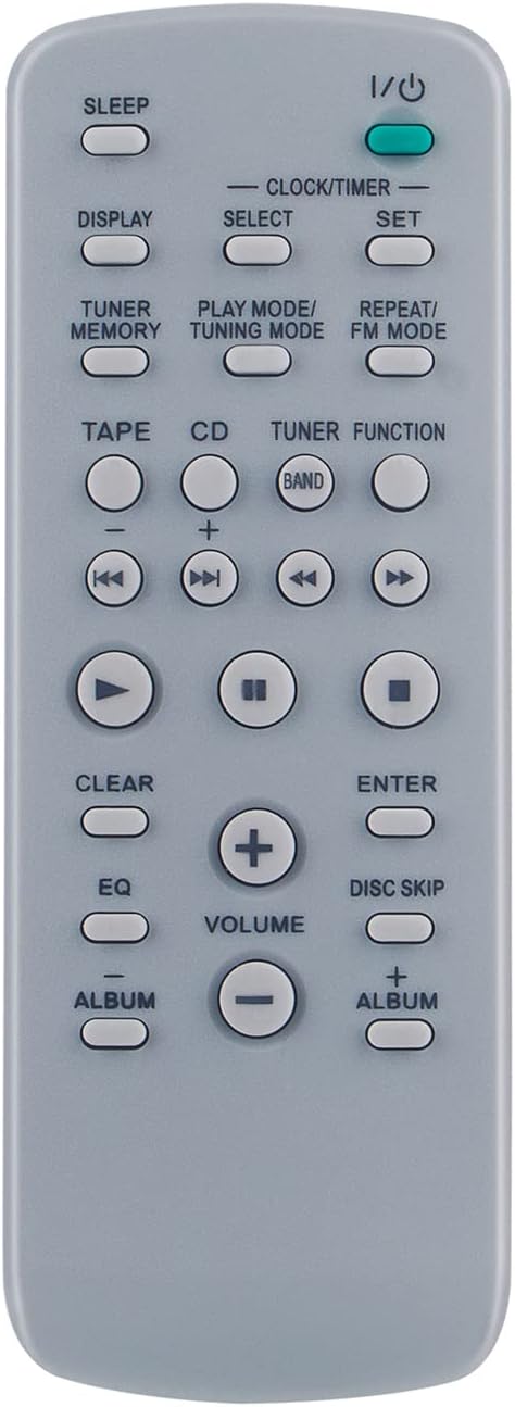 Anderic for Sony RM-SC3 Audio System Remote Control RMSC3, RM-SC31B
