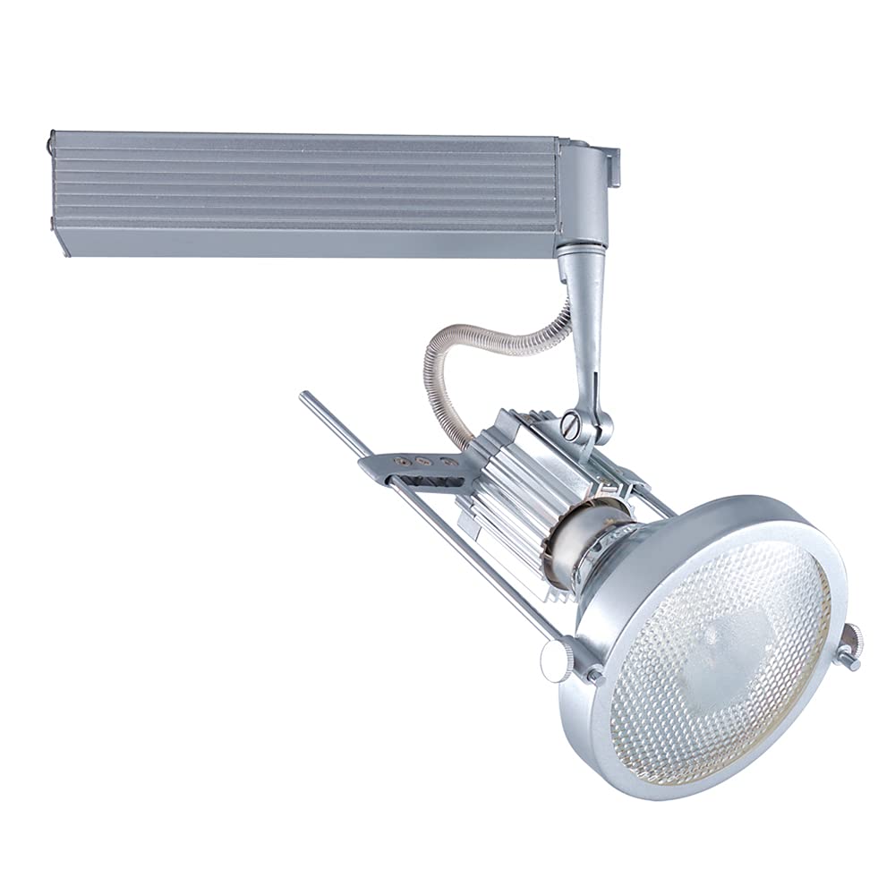 Jesco Lighting Hmh901P38701S Contempo - 6.75&quot; H-Series Track Head - 70W Par38, Silver Finish