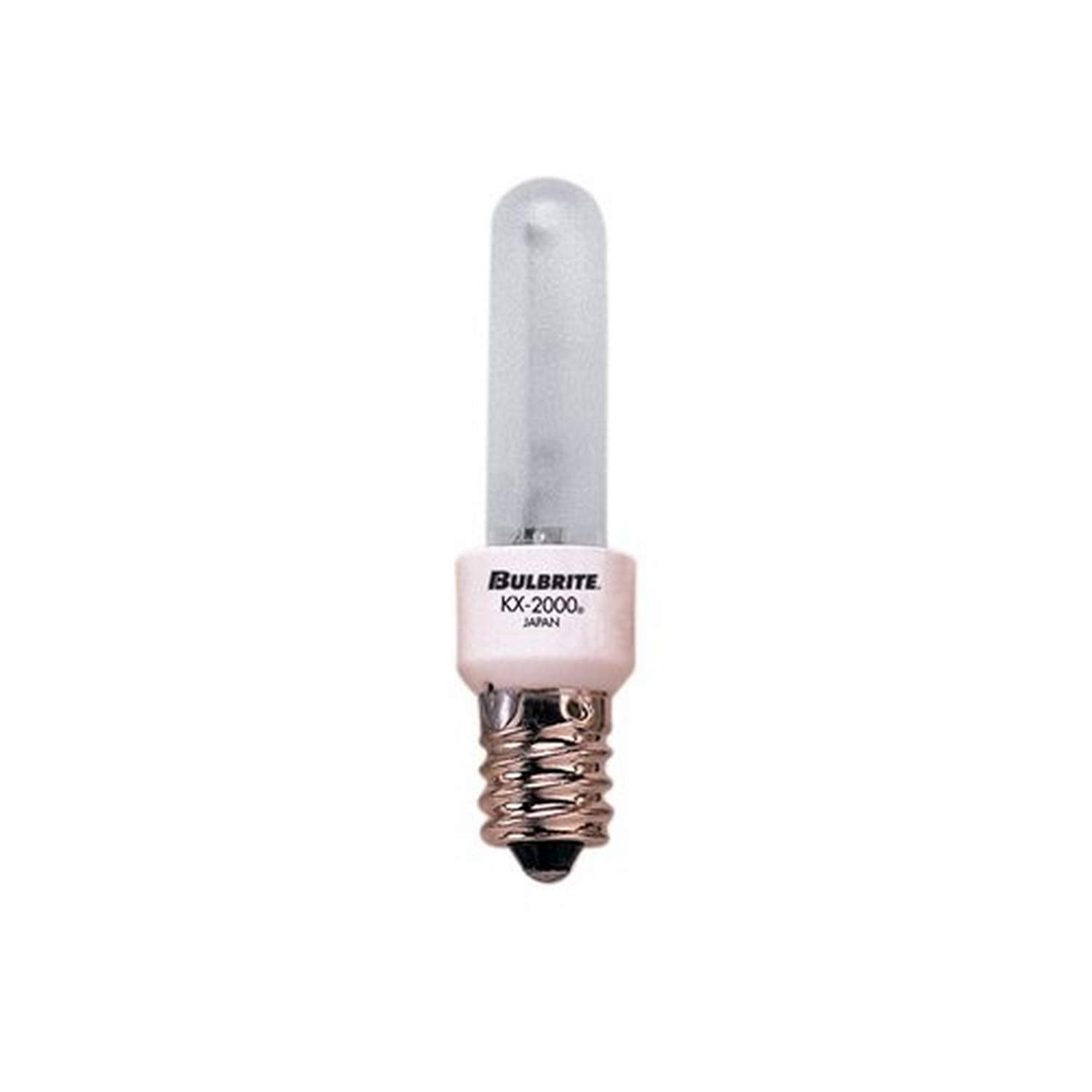 Bulbrite 861345 Candelabra Screw Base (E12) Light Bulb, 2-Pack, Frost