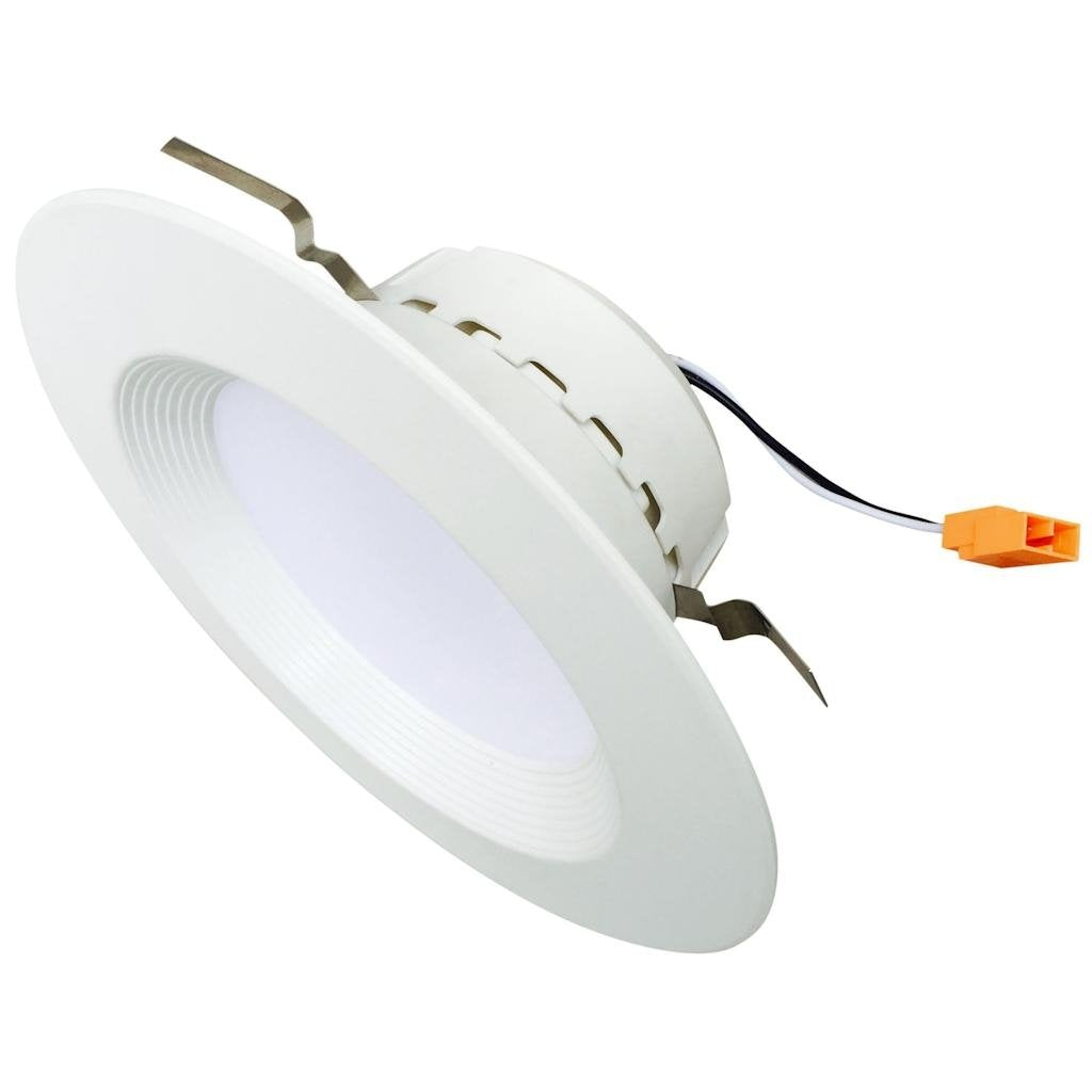 Euri Lighting 4&quot; Led Downlight, Bright White 4000K, Dimmable 13W, 800 Lm,