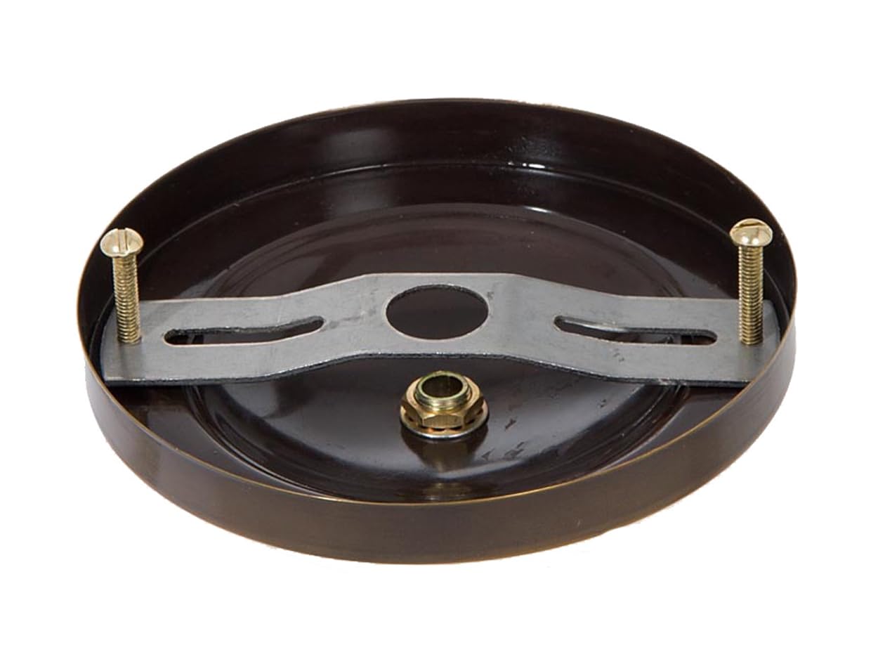 B&P Lamp Antique Brass Canopy and Hardware Kit, Model 11717A, Full Kit