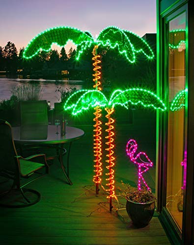 Faulkner Furniture 20521 4.5 Led Palm Tree 120V Yard Light