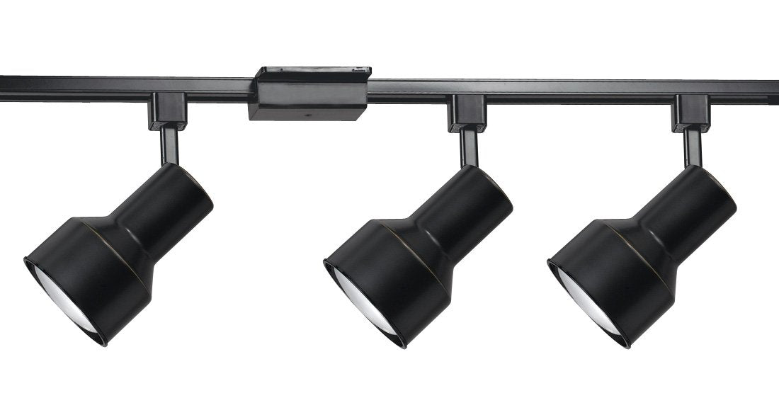 Cal Lighting Ht-2543Fc-Db Transitional Track Fixture From Track Lighting Kit Collection In Bronze/Dark Finish,