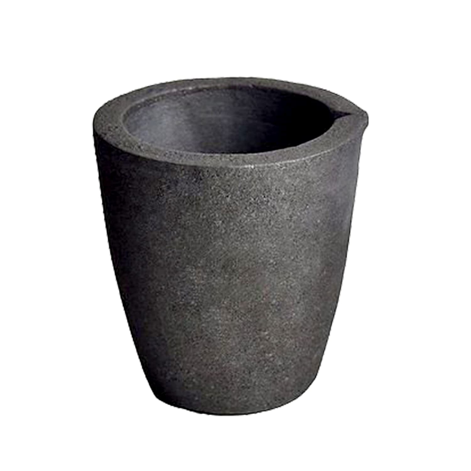 #3 6Kg Metal Cap. Megacast, Foundry Clay Graphite Crucibles Black Cup Furnace Torch Melting Casting Refining Gold Silver Copper