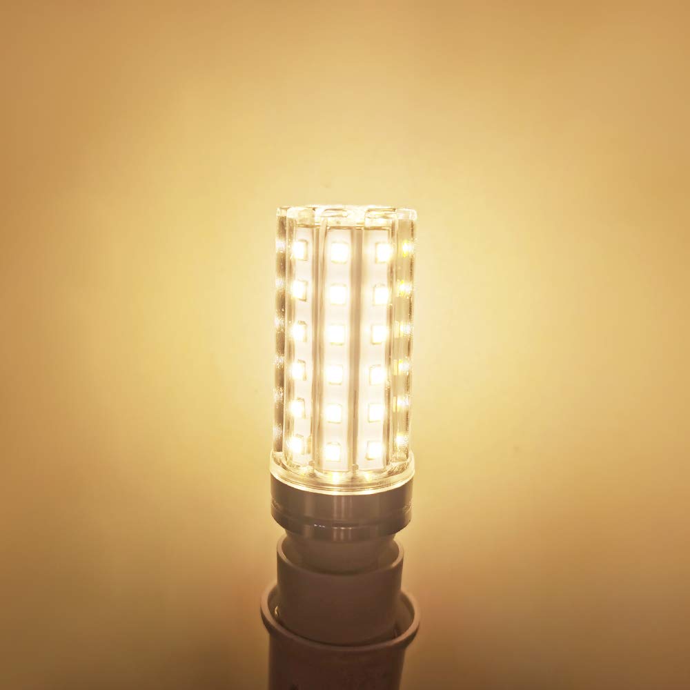 BOGAO E26 LED Bulb, 12W Warm White 3000K, 1200 Lumens, 4-Pack, E26 Screw Base, Glass, Equivalent to 80-