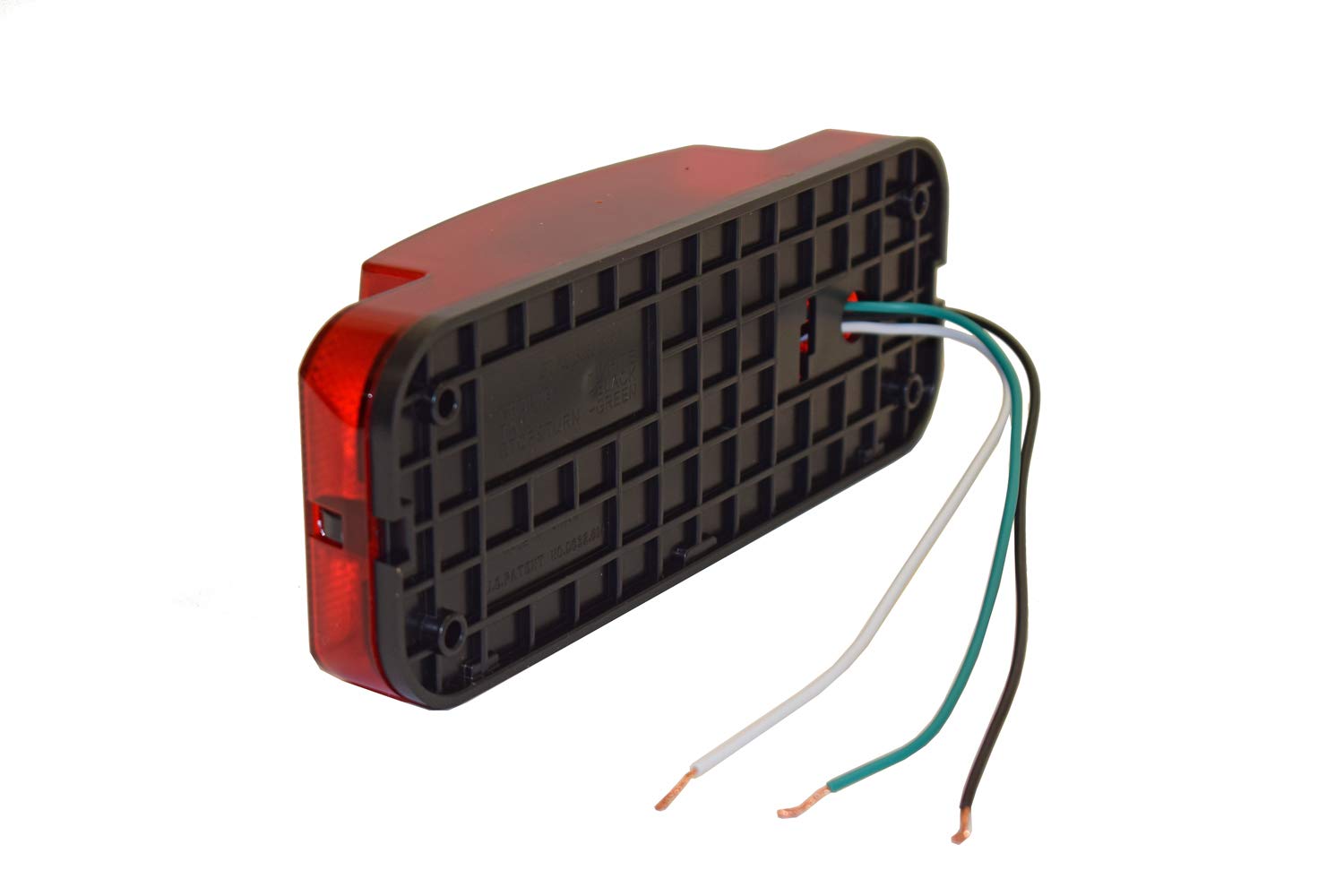 Optronics One™ L.E.D. Low Profile Rv Tail Lights - Black Base, Pair (Rvstlb6061-Kit)