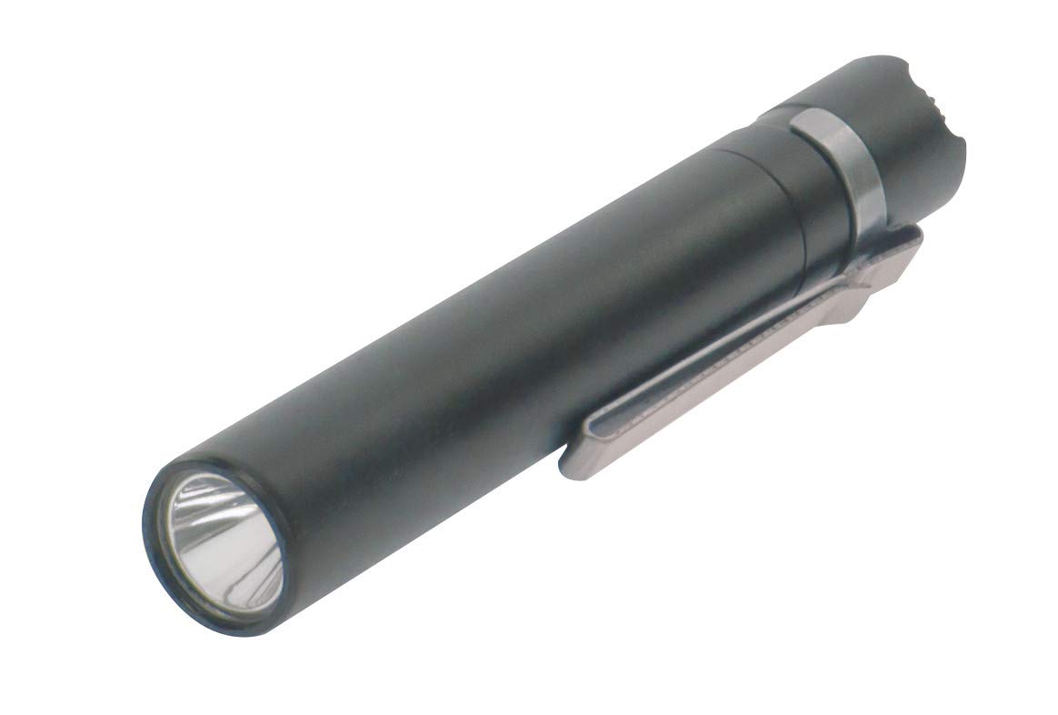 Smith & Wesson Night Guard Micro Flashlight, Aluminum, Black, Compact Design, Model 1117277, Easy Operation, Heavy Duty for EDC & Outdoor
