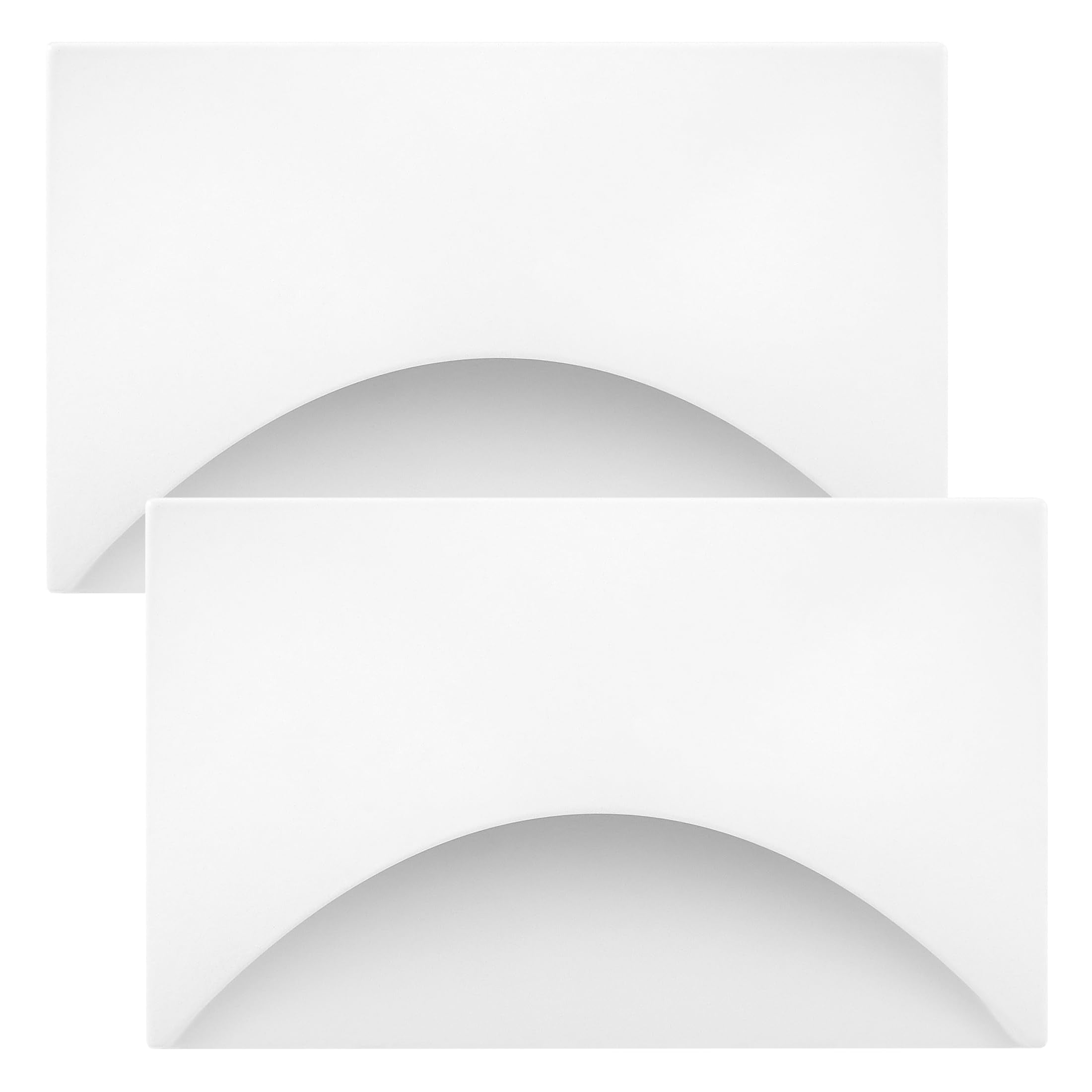 Maxxima Horizontal Curved LED Step Light, Indoor/Outdoor Stair Light, 5 CCT Color Selectable 2700K, 3000K, 3500K, 4000K, 5000K, 