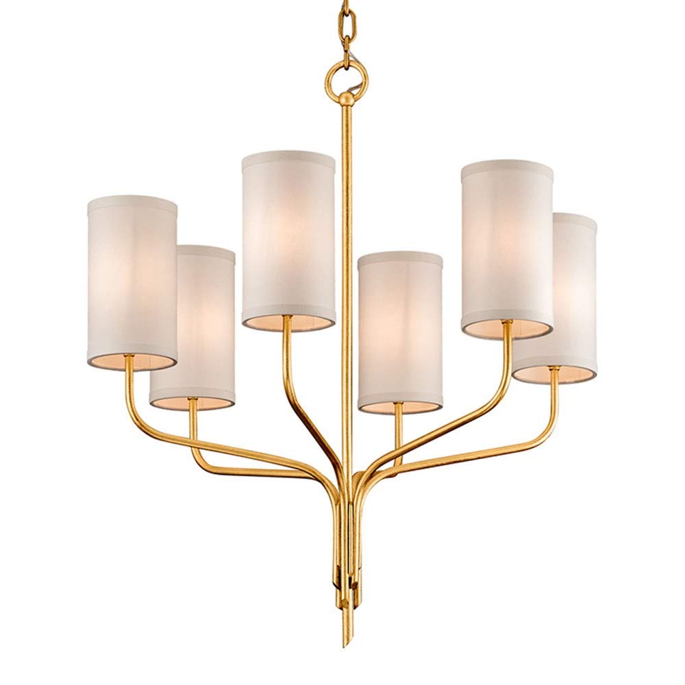 Troy Lighting F6166 Juniper, 25.5 x 25.5 x 28, Gold Leaf Finish