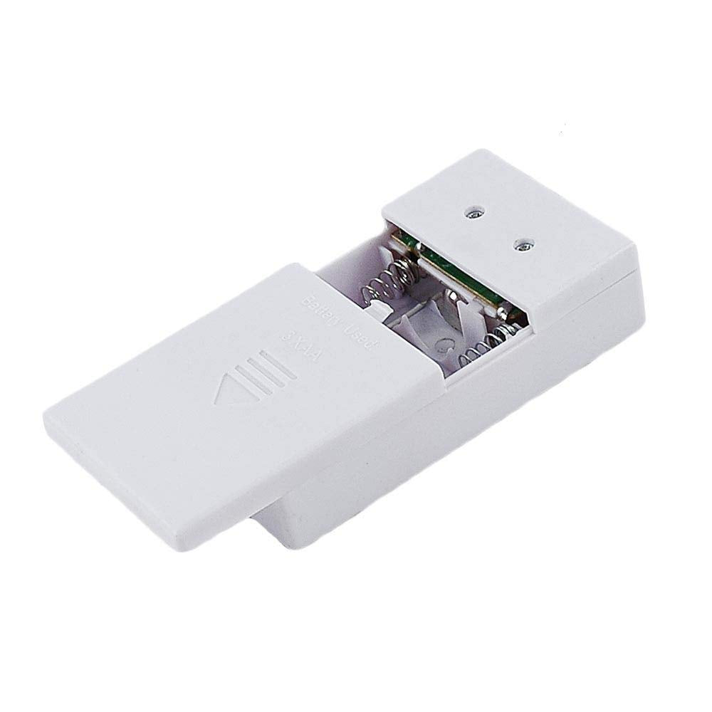 Novelty Lights, Inc. Bat20 Led Battery Operated Christmas Mini Light String Set, Green Wire, 20 Light, 8' Long