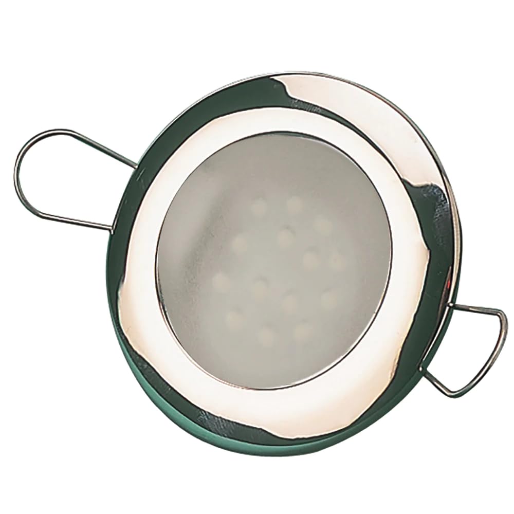 Sea-Dog LED Overhead Light 2-7/16&quot; - Brushed Finish - 60 Lumens - Frosted Lens - Stamped 304 Stainless Steel