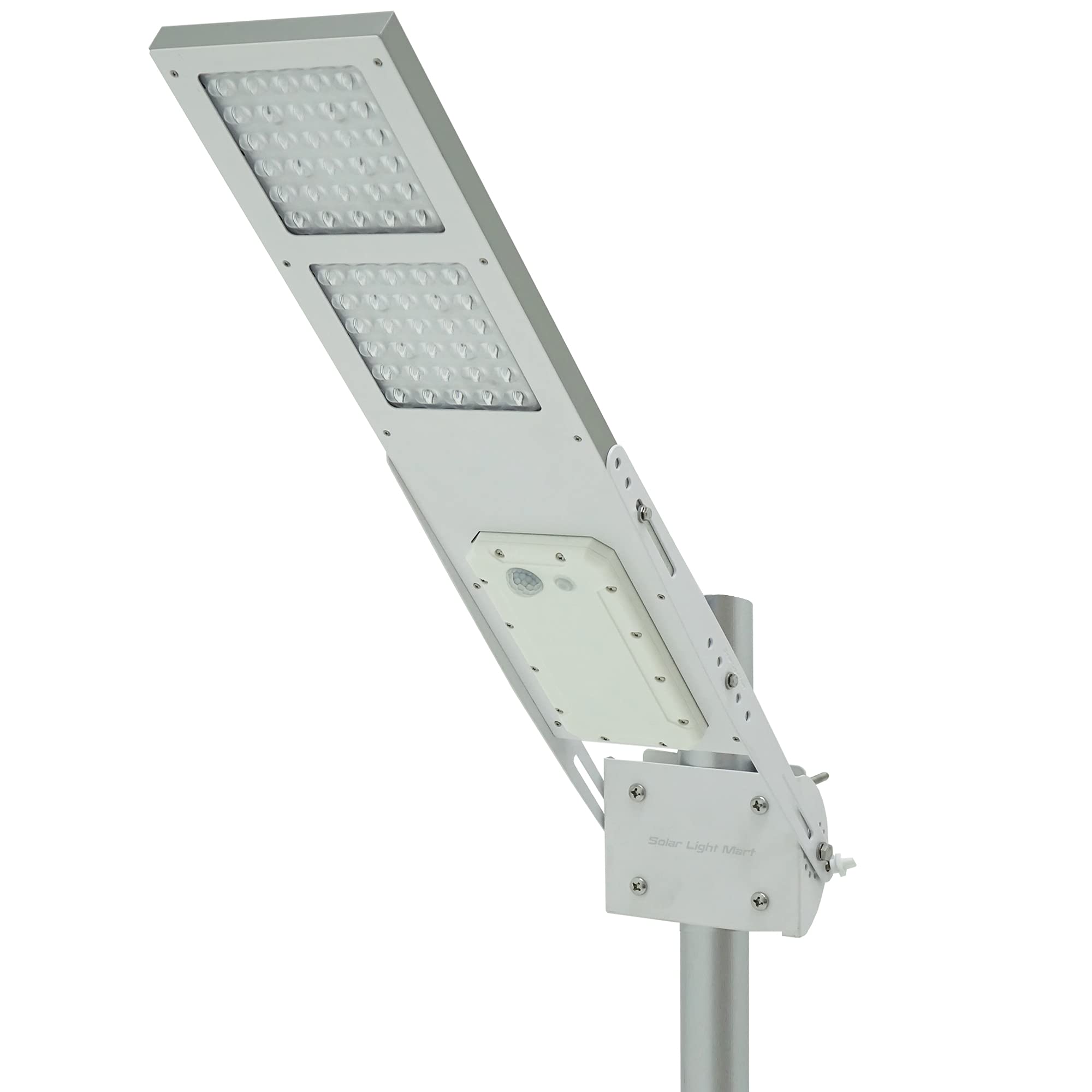 BETA 3000X Solar Street Light, Motion Sensor Outdoor Dusk to Dawn, Barn Parking Lot Driveway, Fit Max Pole Diameter 3