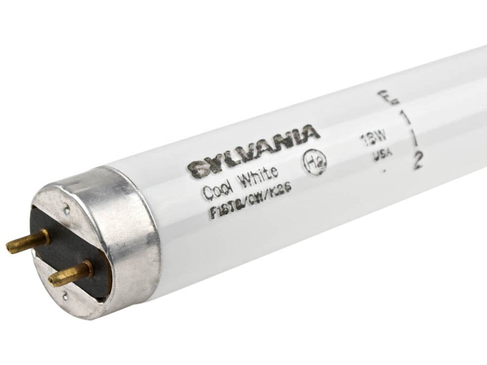SYLVANIA F18T8CW / K26-26 in. - 18 Watt - T8 Linear Fluorescent Tube - 4200K - Osram 23027