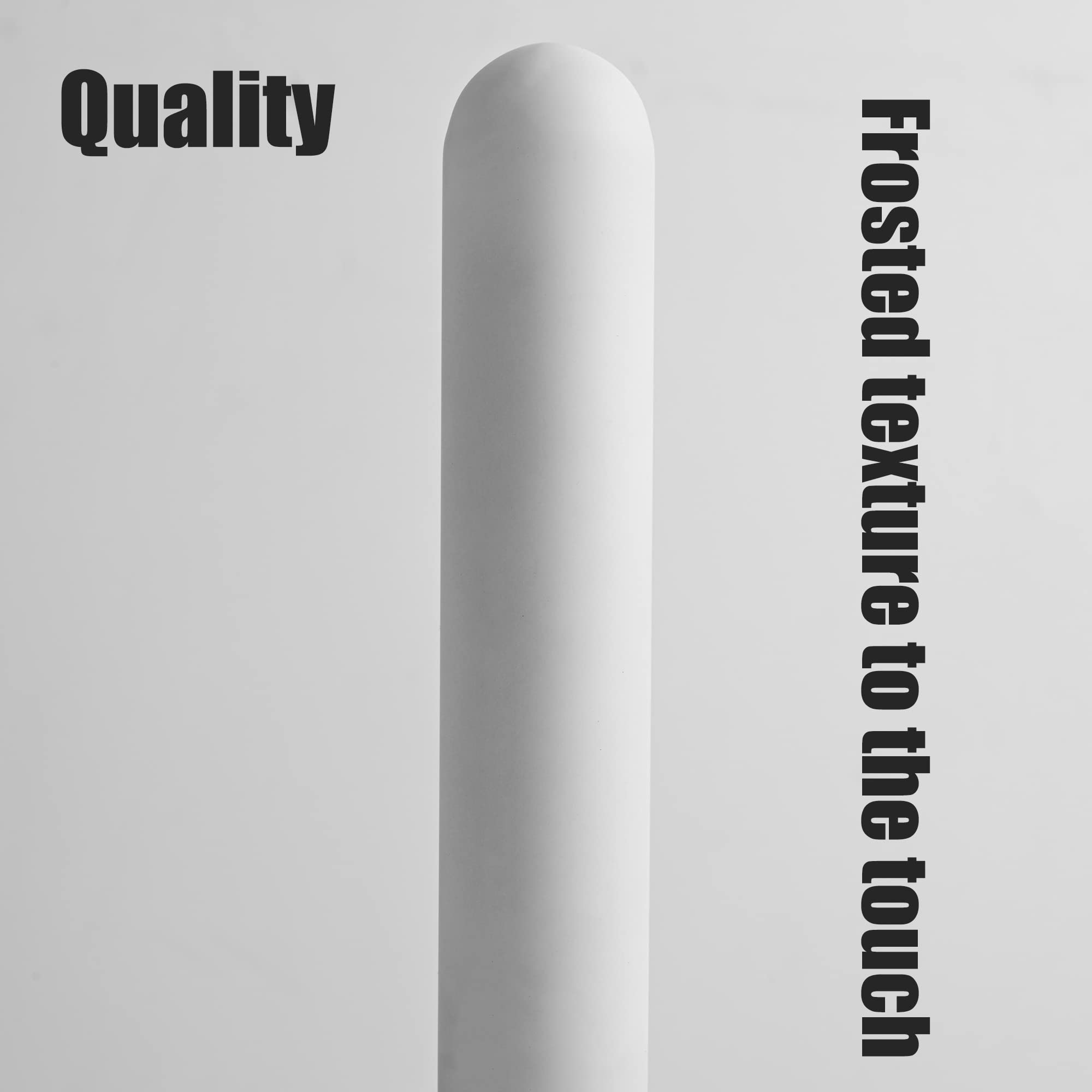 Leools T10 LED Bulb 6W Dimmable, 4000K Neutral White, 7.3in Frosted Glass, E26 Base, 4 Pack