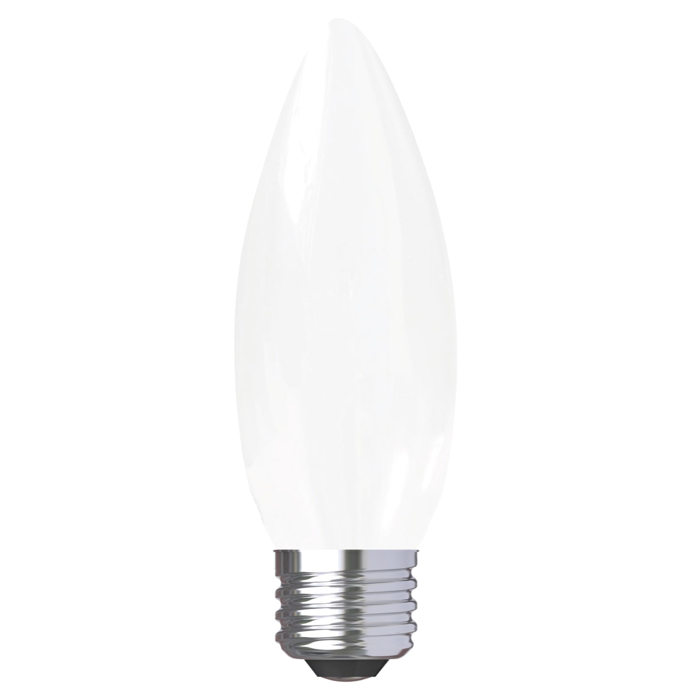 Ge Led Light Bulbs, 40 Watt, Soft White, Frosted Decorative Bulbs, Medium Base (2 Pack)