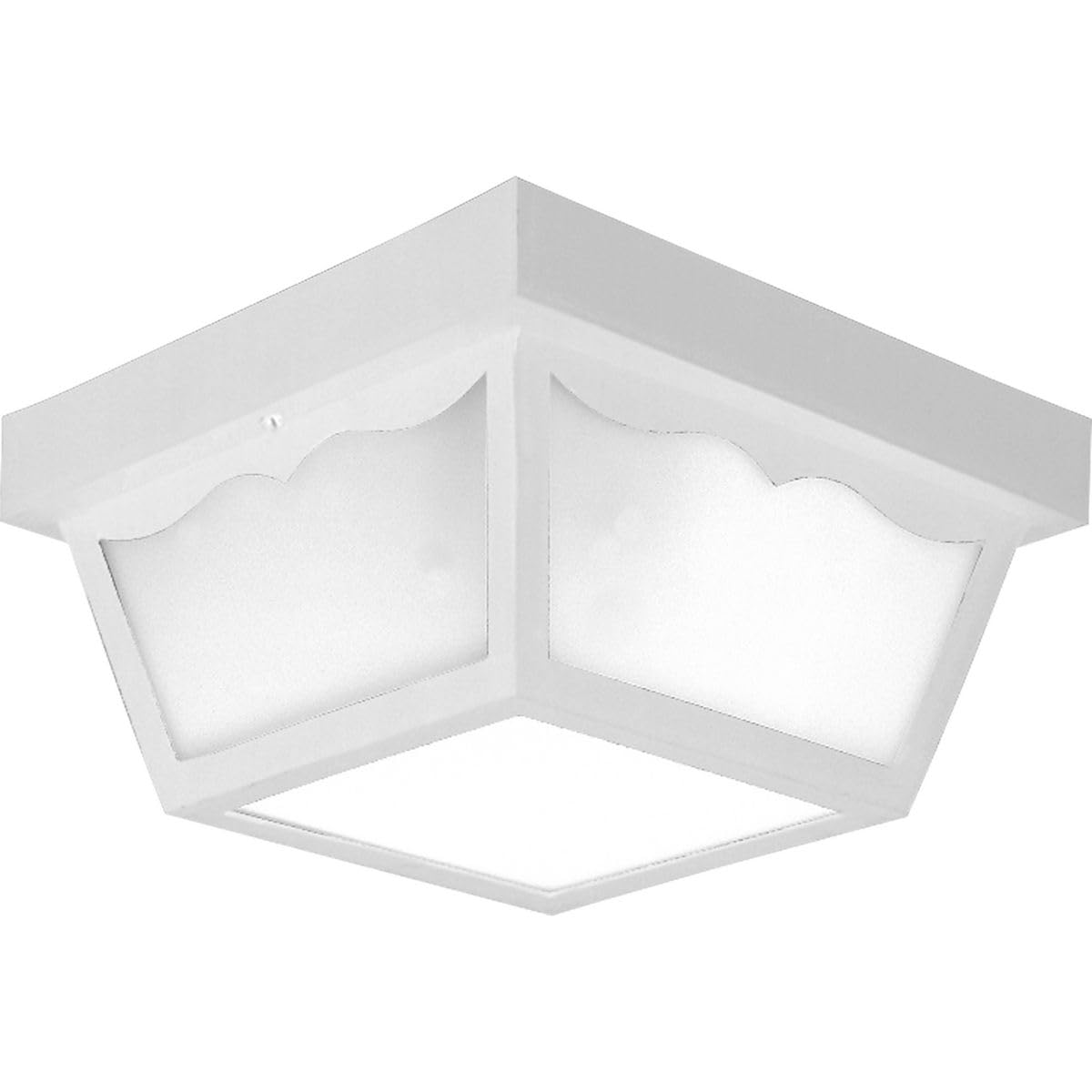 Progress Lighting P5745-30 Transitional Indoor Outdoor Close to Ceiling Flush Mount Light, 10.25-Inch Diameter x 5.5-Inch Height