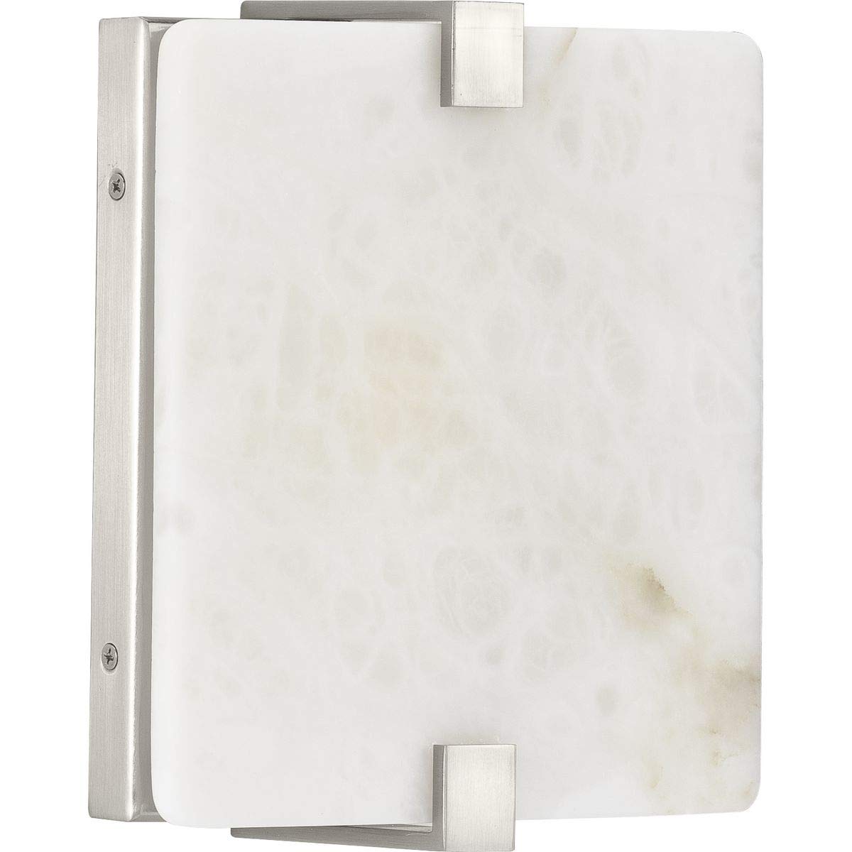 Progress Lighting LED Wall Sconce, Brushed Nickel, 8.50x8.00x8.00, Alloy Steel, Model P710081-009-30