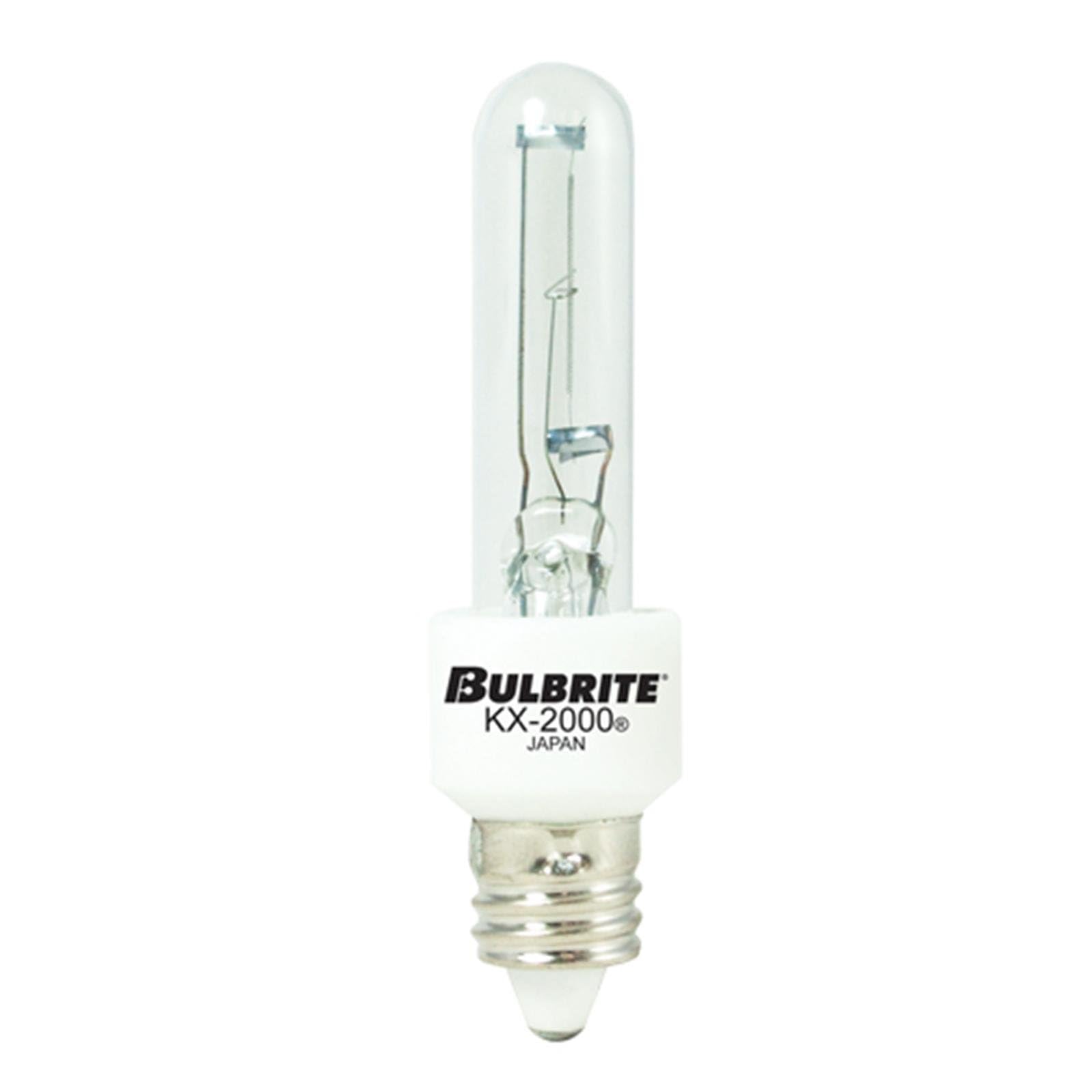 Bulbrite KX20CL/MC Mini-Candelabra Screw Base (E11) Light_Bulb, 20 Watt, Clear