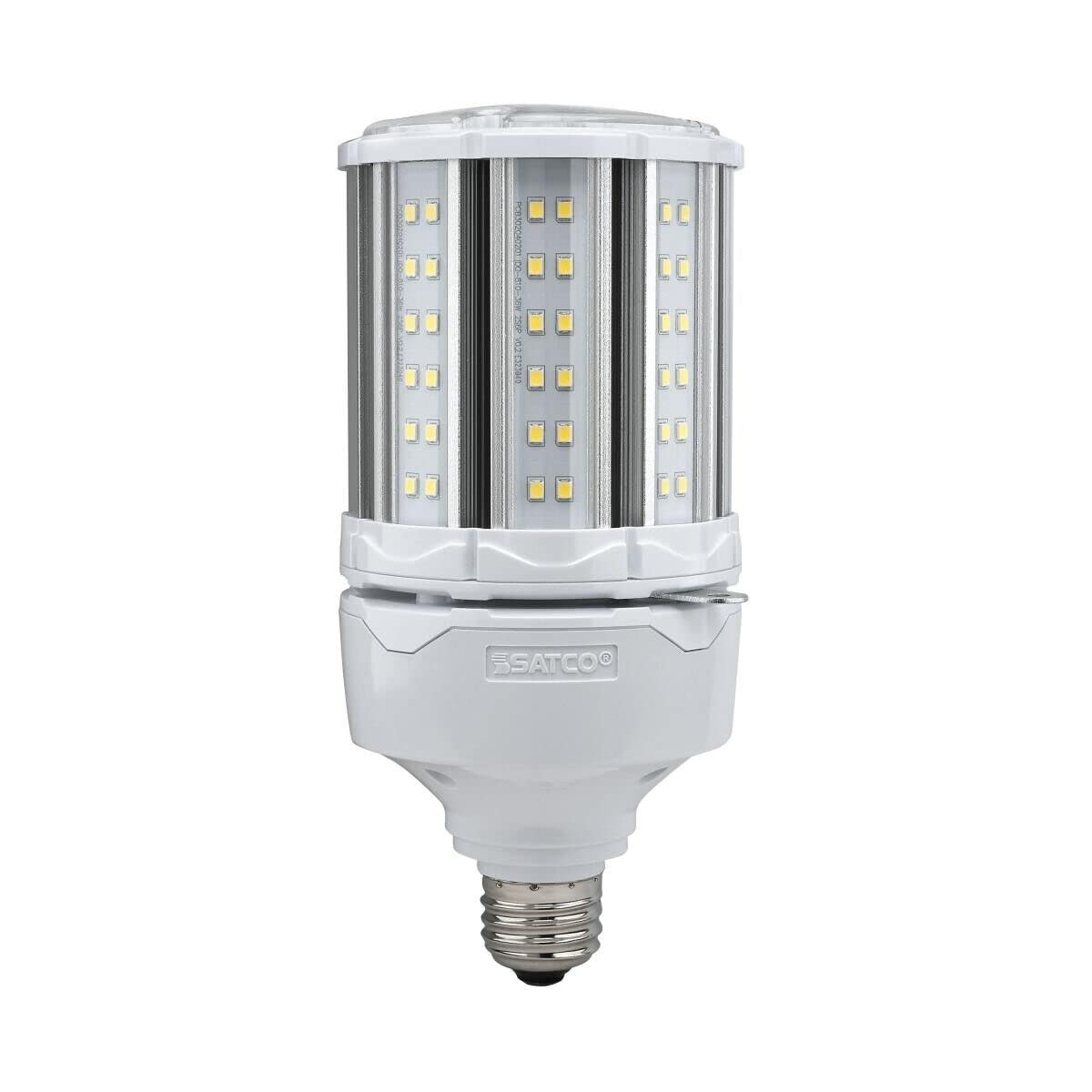 Satco S39392 Hi-Pro Omni-Directional High-Lumen Led Corncob Lamp, Hid-Replacement, Industrial And Commercial Application, 100-27