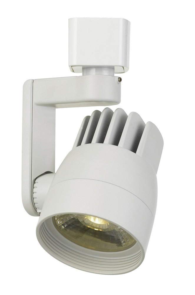 Cal Lighting HT-806-WH One Light Track Fixture from Led Track Collection,White,6.00x4.35x3.50