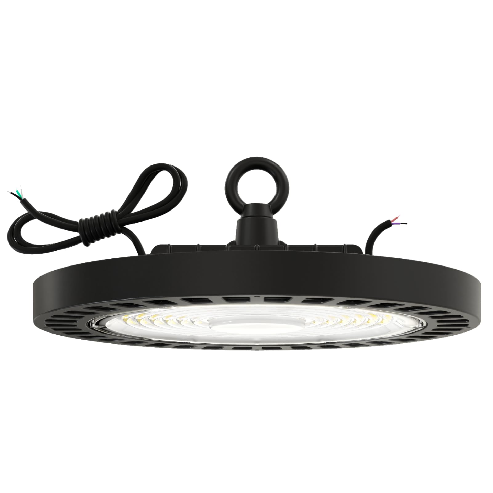 Sunco UFO LED High Bay Light, Lighting for Warehouse, 4000K Cool White, 150W, 21000 LM, 100-277V, Dimmable 0-10V, IP65 Waterproo