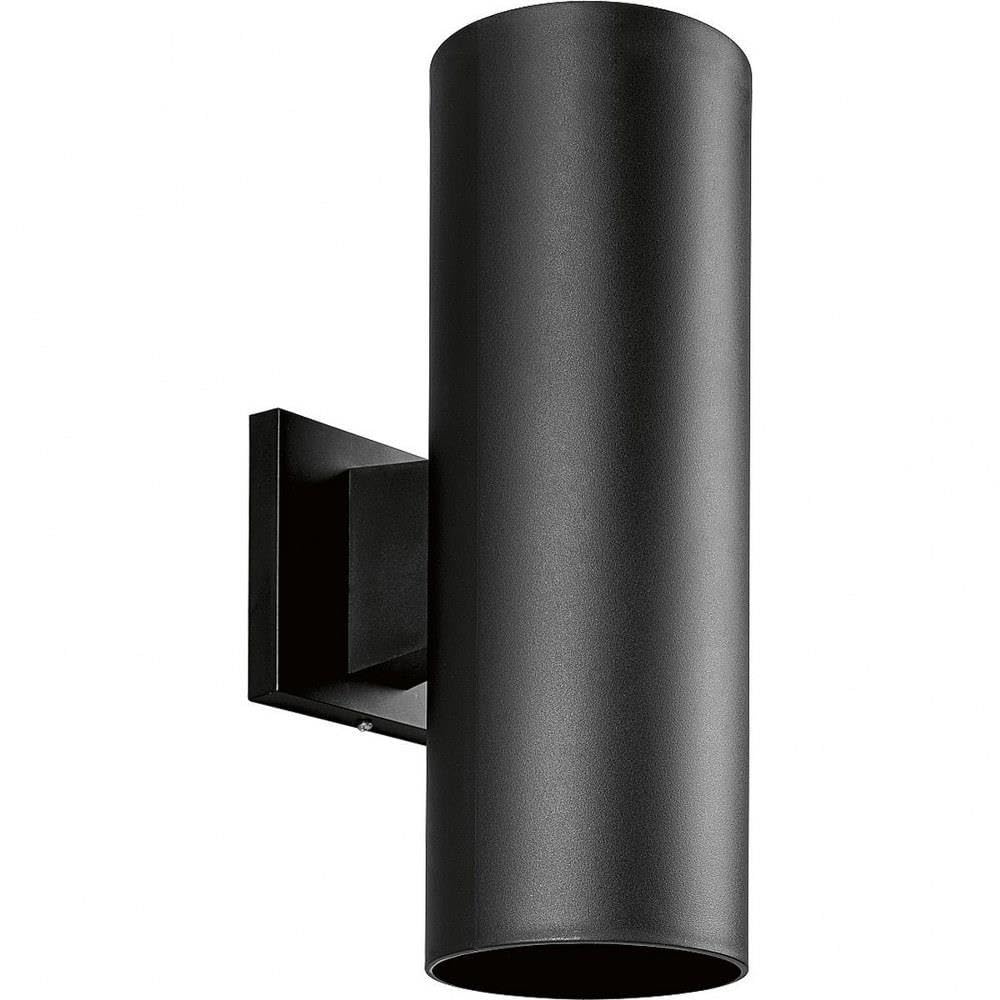 Progress Lighting P5713-31 Modern Outdoor Wall Lantern, 14 Inch Tall, Black, Polycarbonate