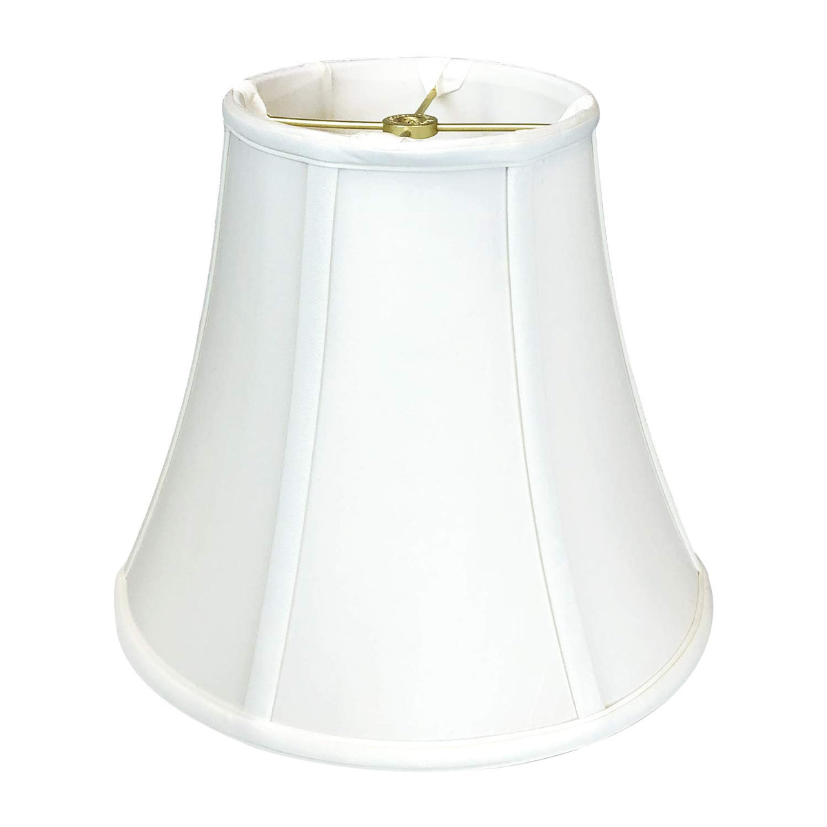 Royal Designs, Inc. True Bell Lamp Shade - White - 9 x 18 x 13.625