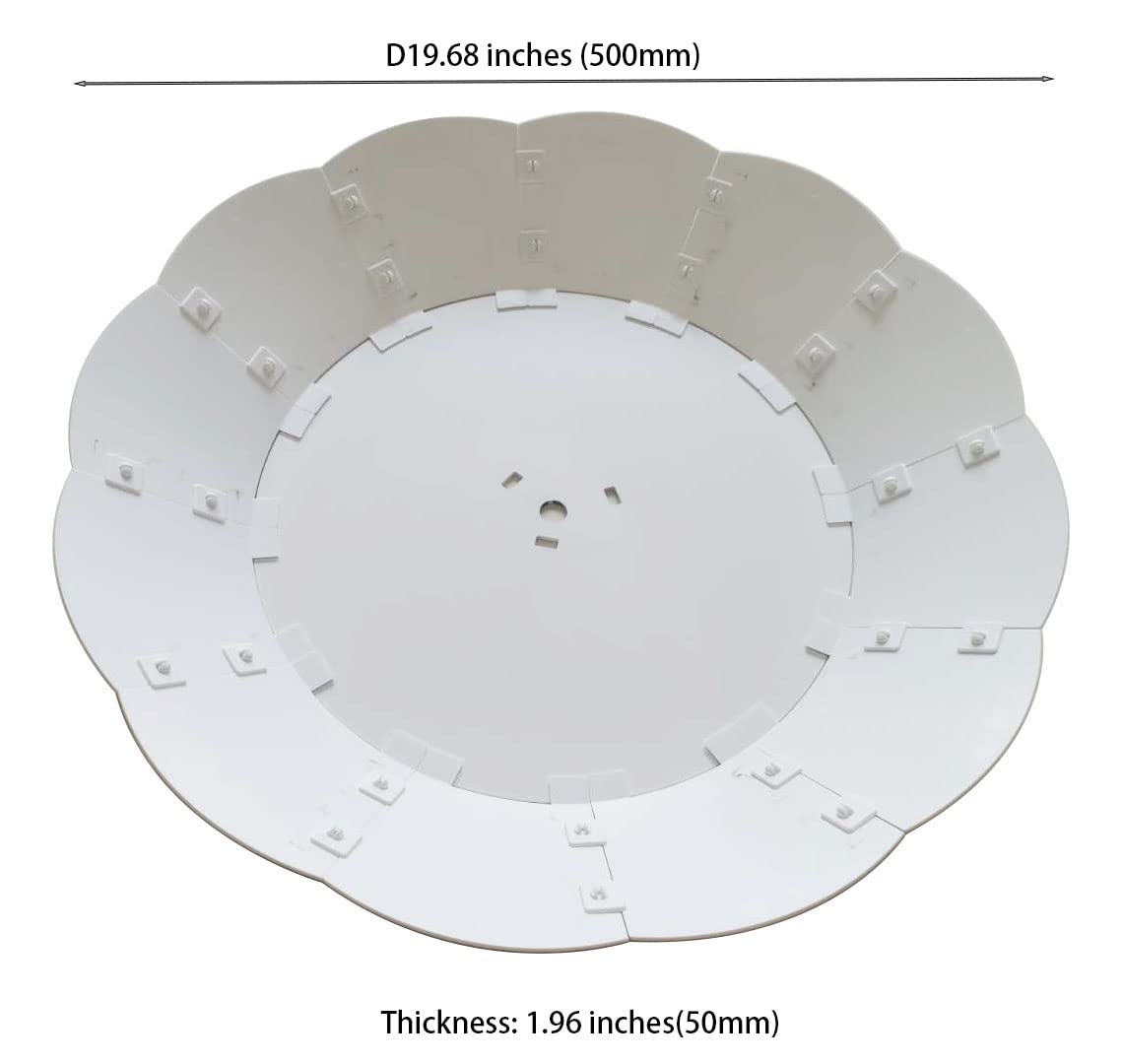 Anbaochi Decorative Lighting Cover, Chandelier Hoist Lifter Covers For 220Lbs (Ddj100) Crystal Chandelier Hoist Winch Lighting L