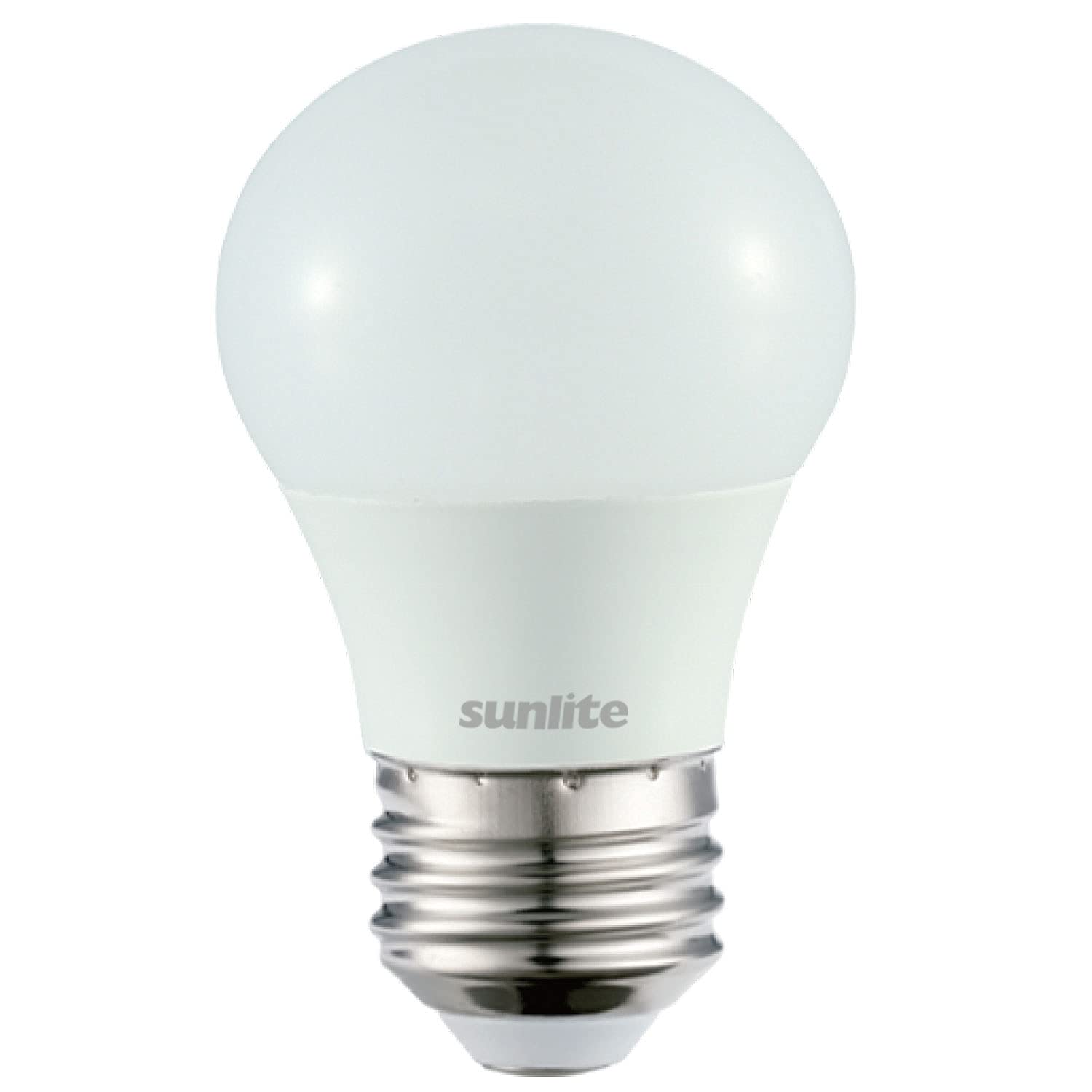 Sunlite LED A15 Refrigerator Light Bulb, 5.5W (40W Equivalent), 450 Lumens, Dimmable, Frosted Finish, E26 Base, 27K Warm