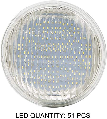 Zorykn Par36 Led Landscape Bulb,9W 900Lm 50W Halogen Equivalent,12V Ac/Dc,Ip68 Waterproof,Par36 Led Bulb For Landscape Lighting,
