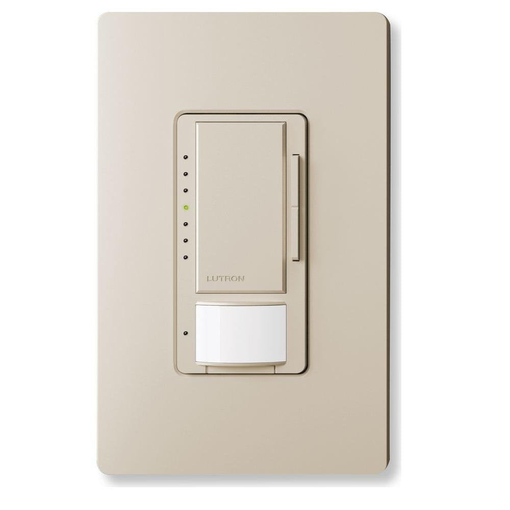 Lutron Maestro Led+ Motion Sensor/Dimmer Switch | 150W Led | Single Pole/Multi-Location | Mscl-Op153M-Tp | Taupe