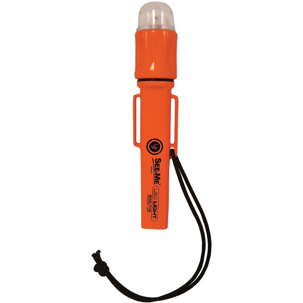 Ust See-Me 1.0 Waterproof Led Light, 20 Lumen, Emergency & Outdoor Use, Orange, One Size