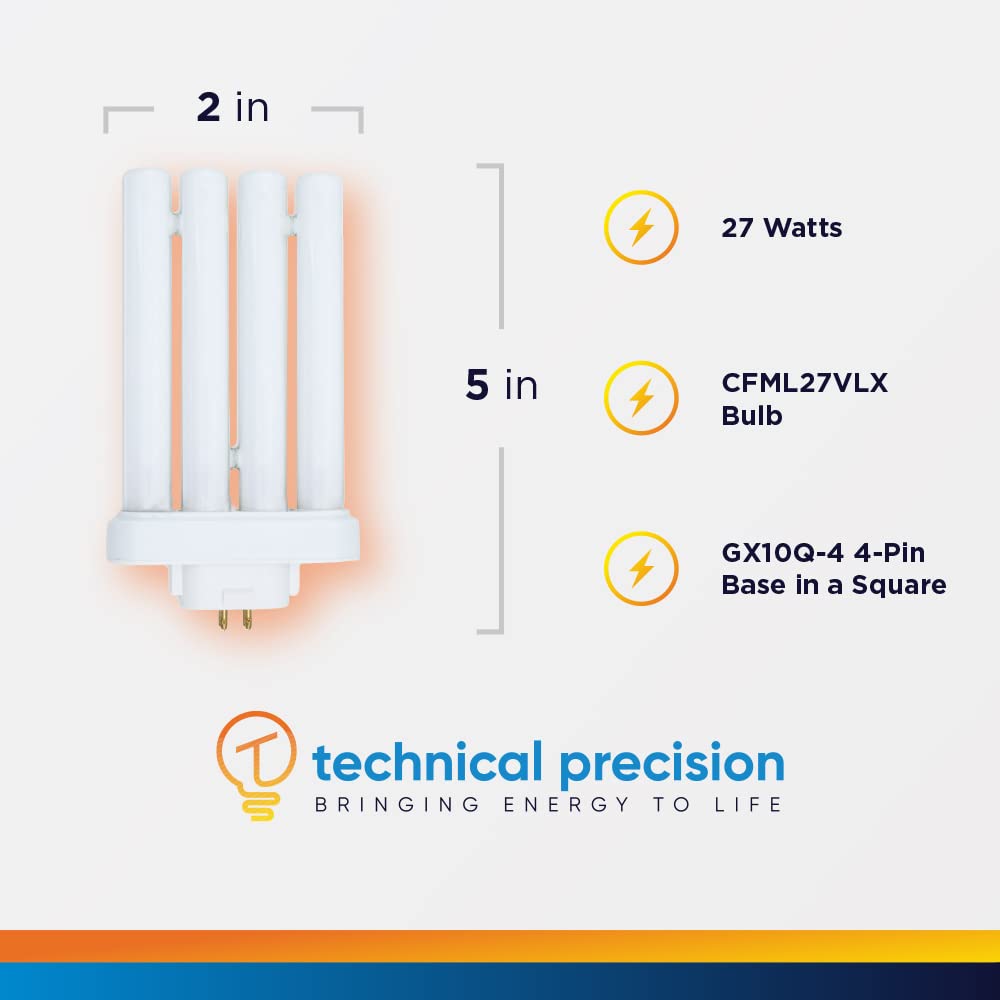 Technical Precision CFML27VLX Replacement Bulb, Copper, 1 Count
