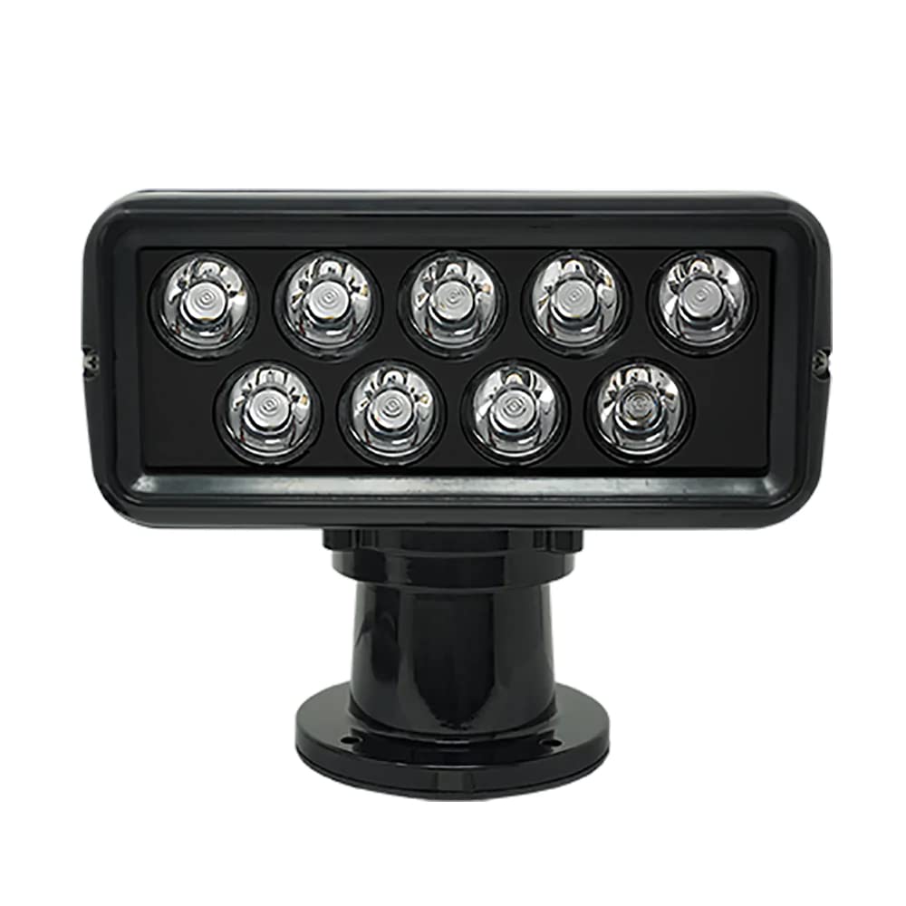 ACR RCL-100 LED Searchlight, High Intensity, Die-Cast Aluminum, Black, Model ACR1953B