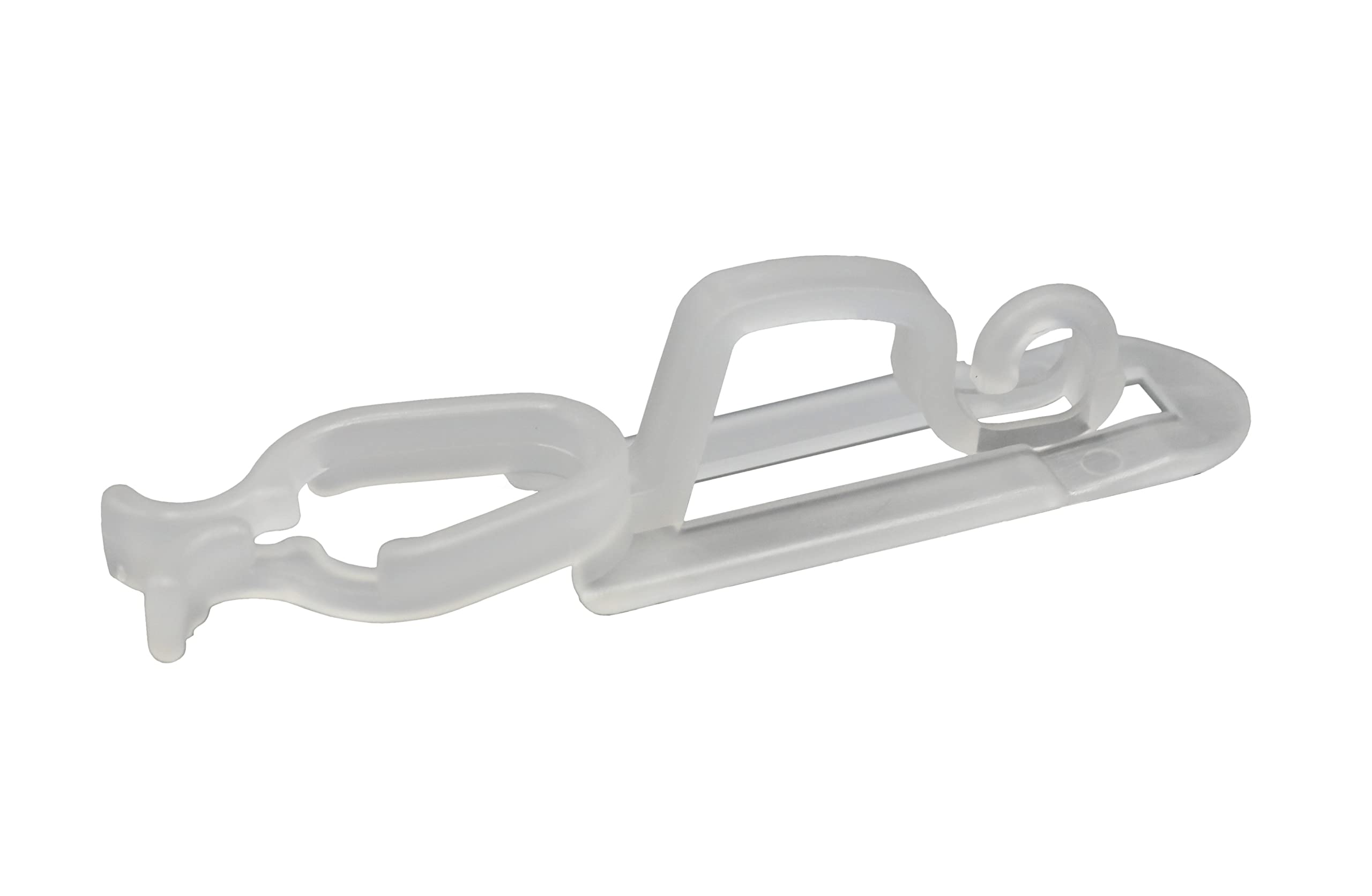 Projectpak All in One Clip for Holiday Lighting, Mounts C5-C9, Clear Plastic, 100 Pack
