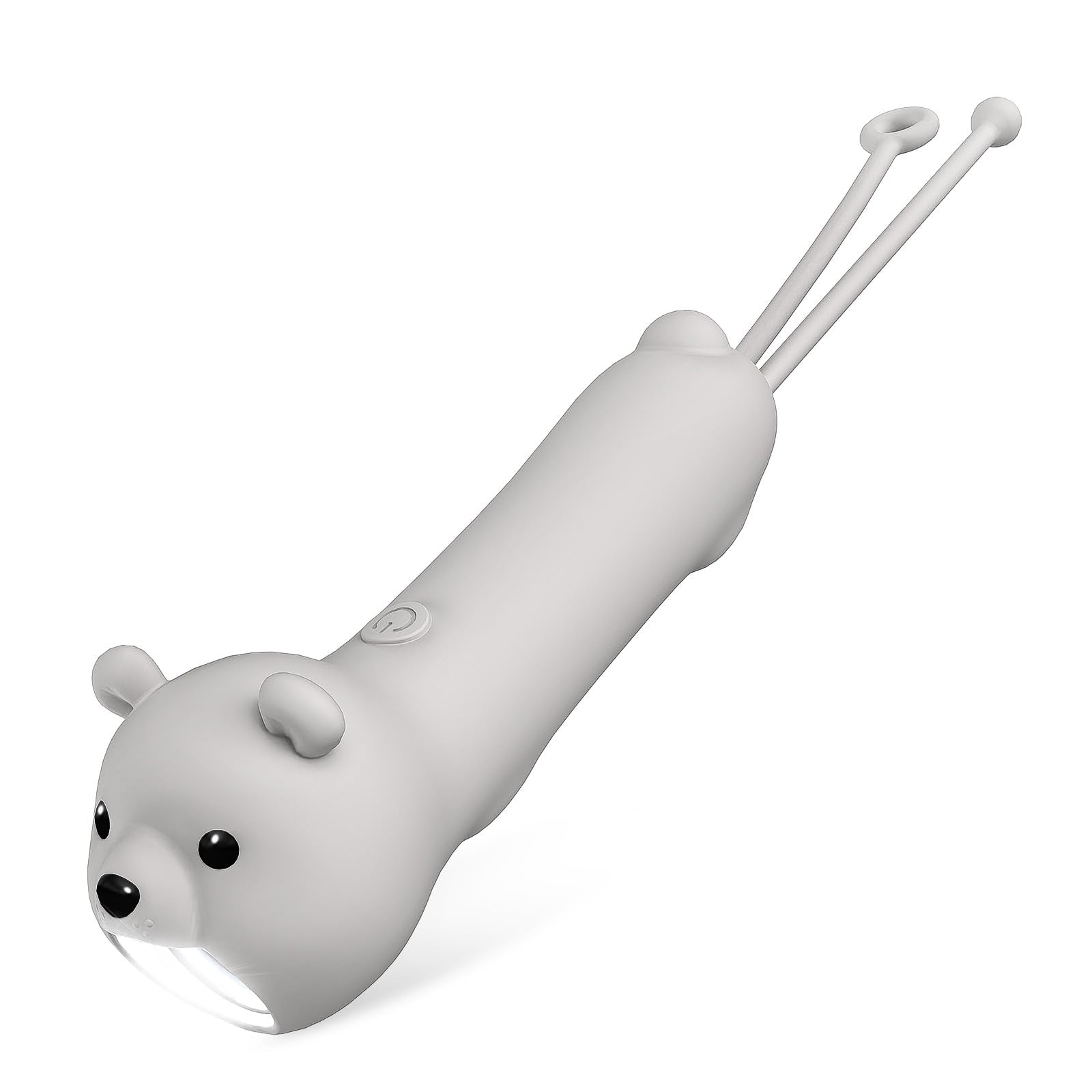 Tepreswes Polar Bear Flashlight, Rechargeable LED, Lightweight, Colorful, Model C66