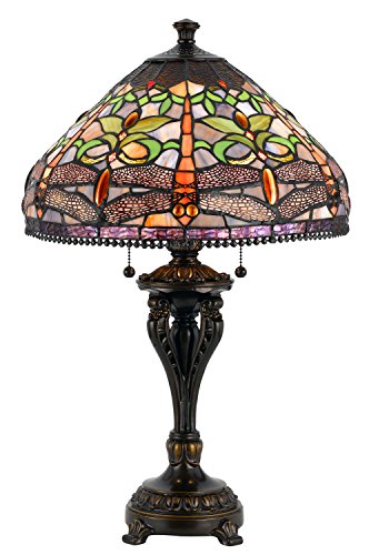 Cal Lighting Calbo-2355Tb Tiffany/Mica Two Table Lamp Lighting Accessories