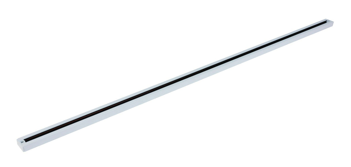 Elitco Lighting Tkl4Mw 4Ft Matte White Track Light, 120V, Plastic Lighting Heads
