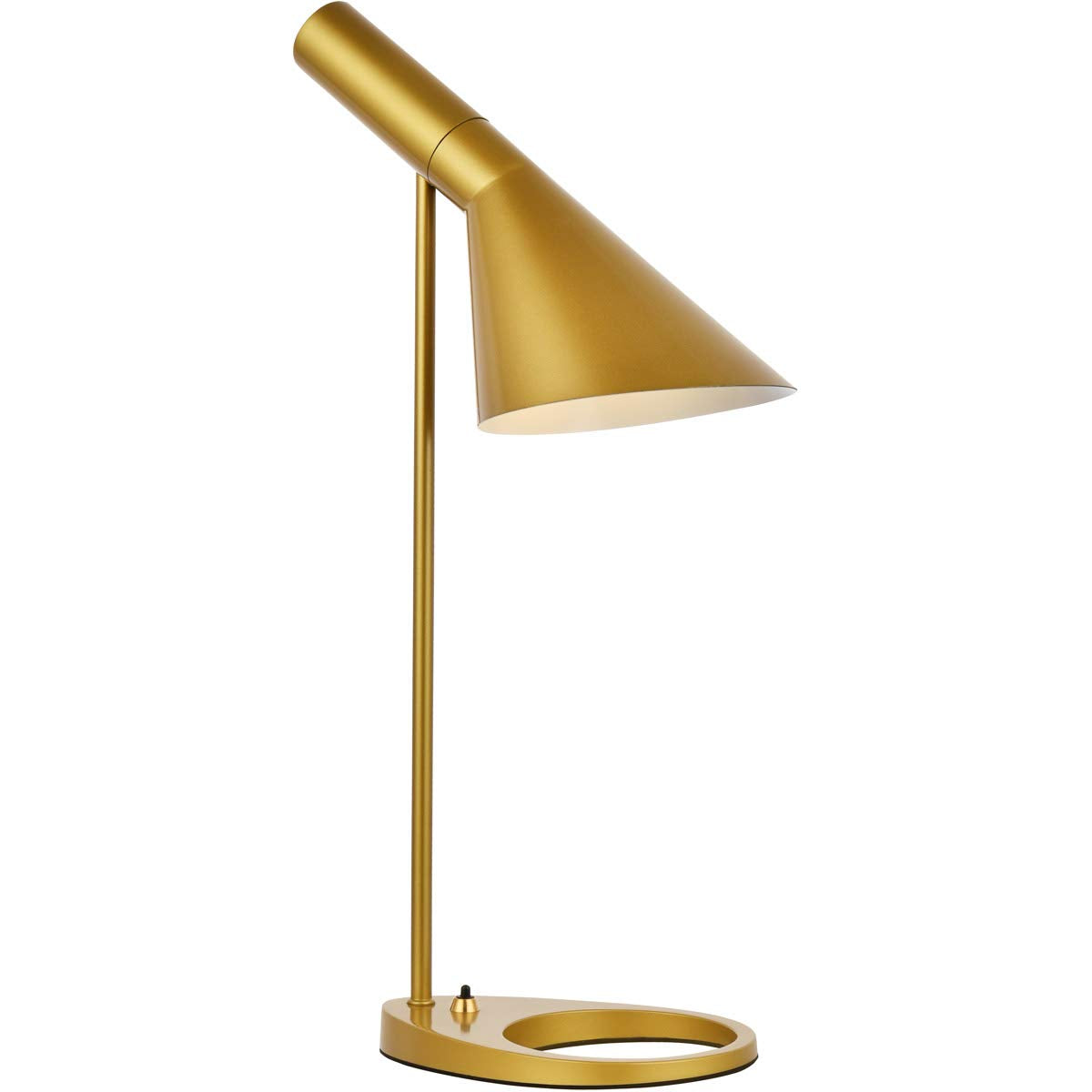 Living District Modern Home Decorative Juniper 1 Light Brass Table lamp