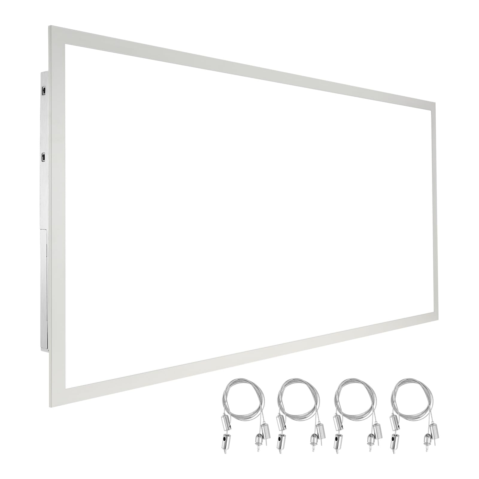 VEVOR LED Panel Light 50W 6000LM 2x4 FT Ultra-Thin Aluminum White Model HFPL24D-50