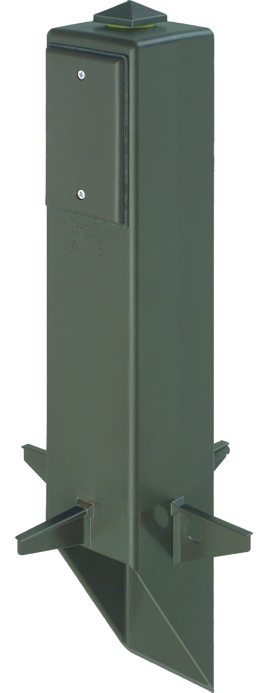 ARLINGTON Gard-N-Post Landscape Lighting, 19.5 Inch, Green, UV-Rated Plastic, Model GP19G-1