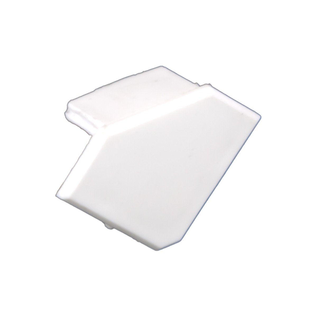 AMERICAN LIGHTING EE45-END End Cap for Economy 45 Extrusion, White