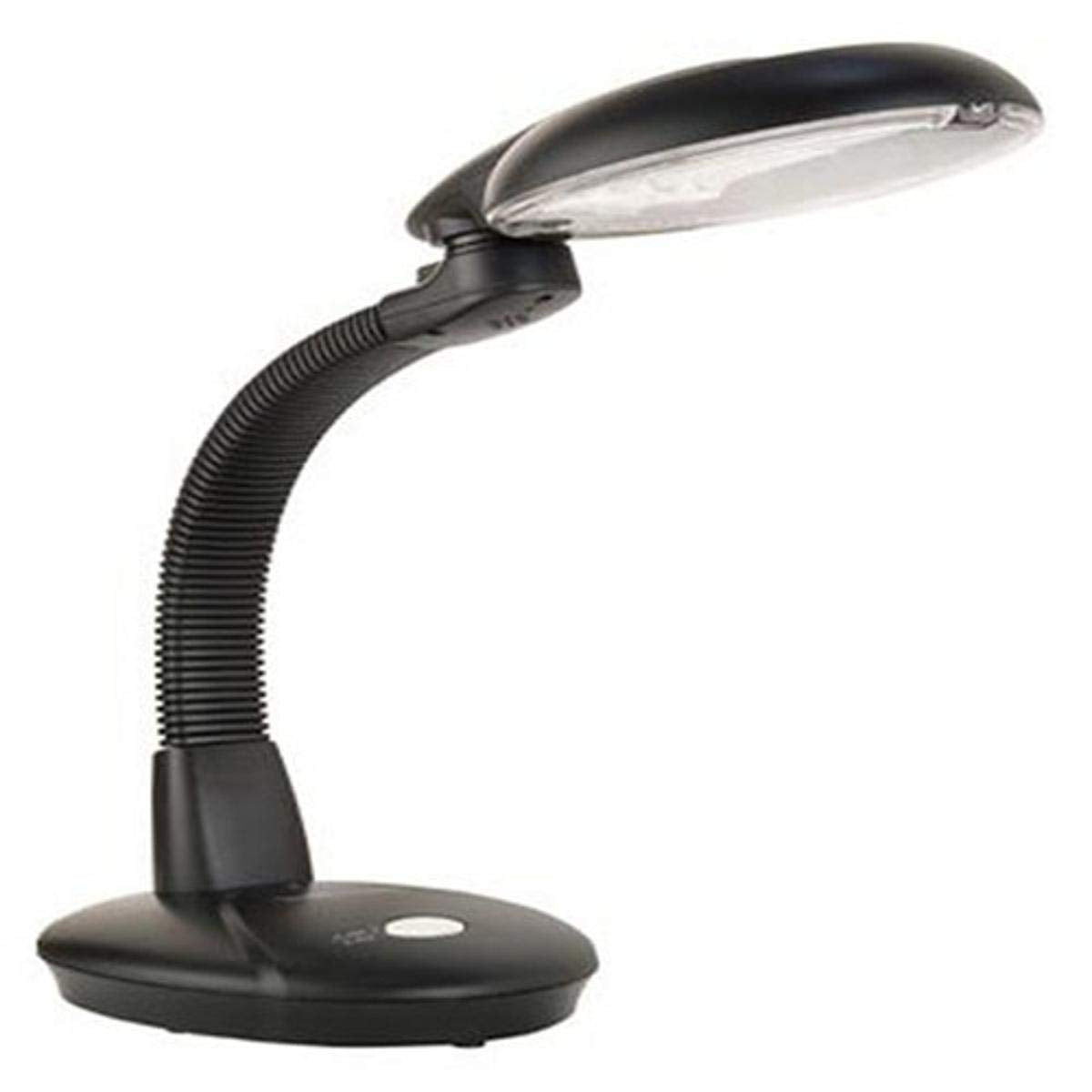 Spt Easyeye Sl-823B Energy Saving Desk Lamp - Black, Gray, 2-Tube Design