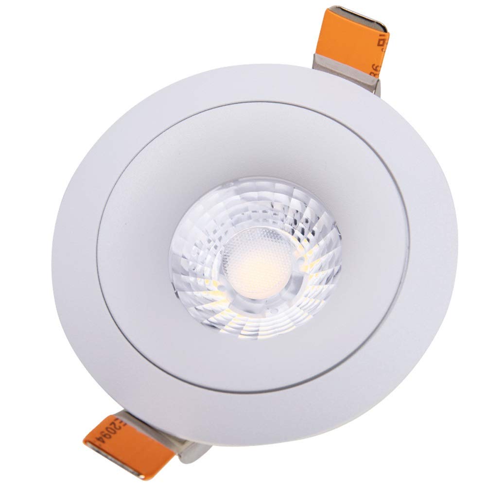 OZZKI Recessed 5W 10W Ceiling Lights Recessed Fire Rated Energy Saving LED Downlighters 75mm Cut Hole No Flicker Lighting Fixtur