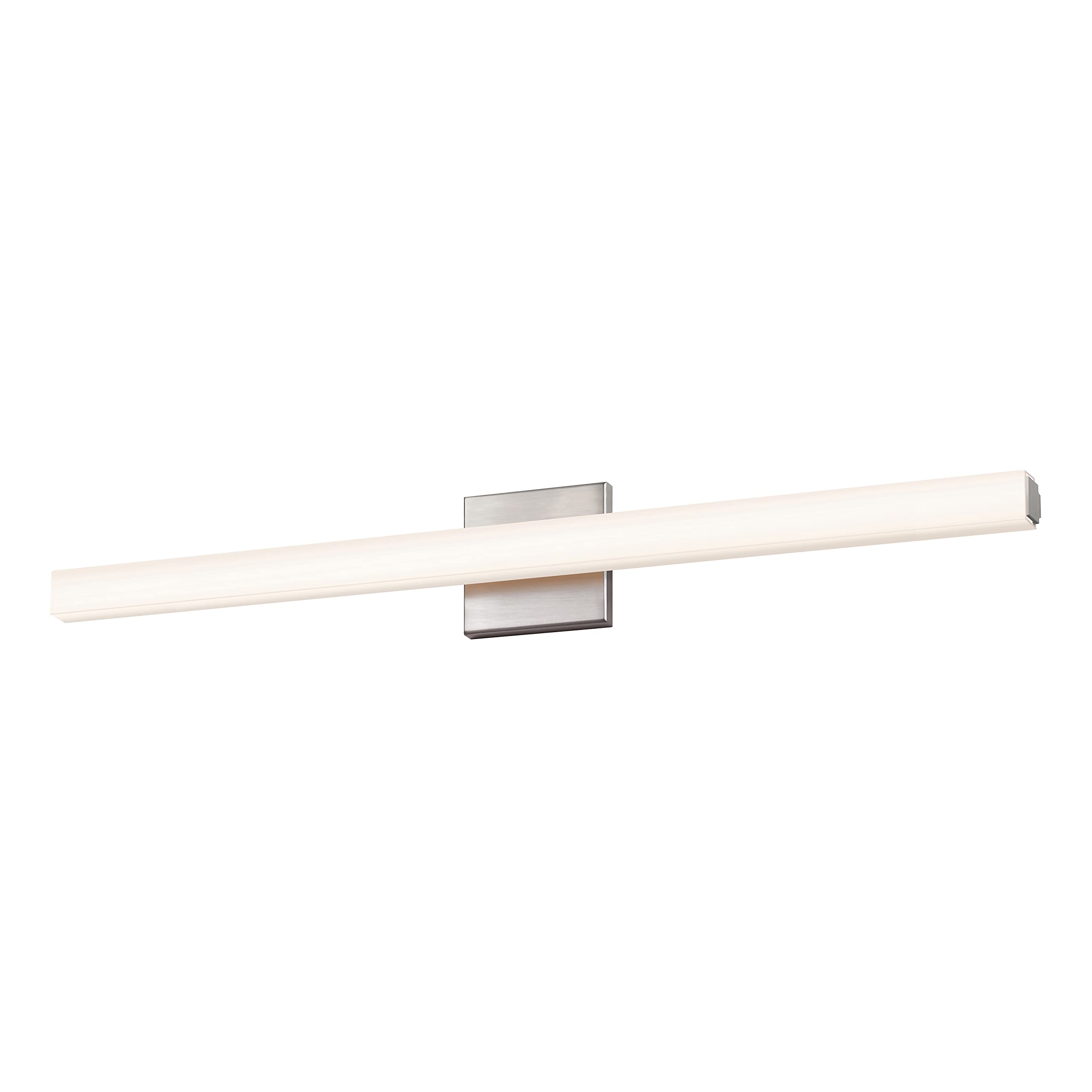 Sonneman SQ-Bar 32 LED Bath Bar - Satin Nickel